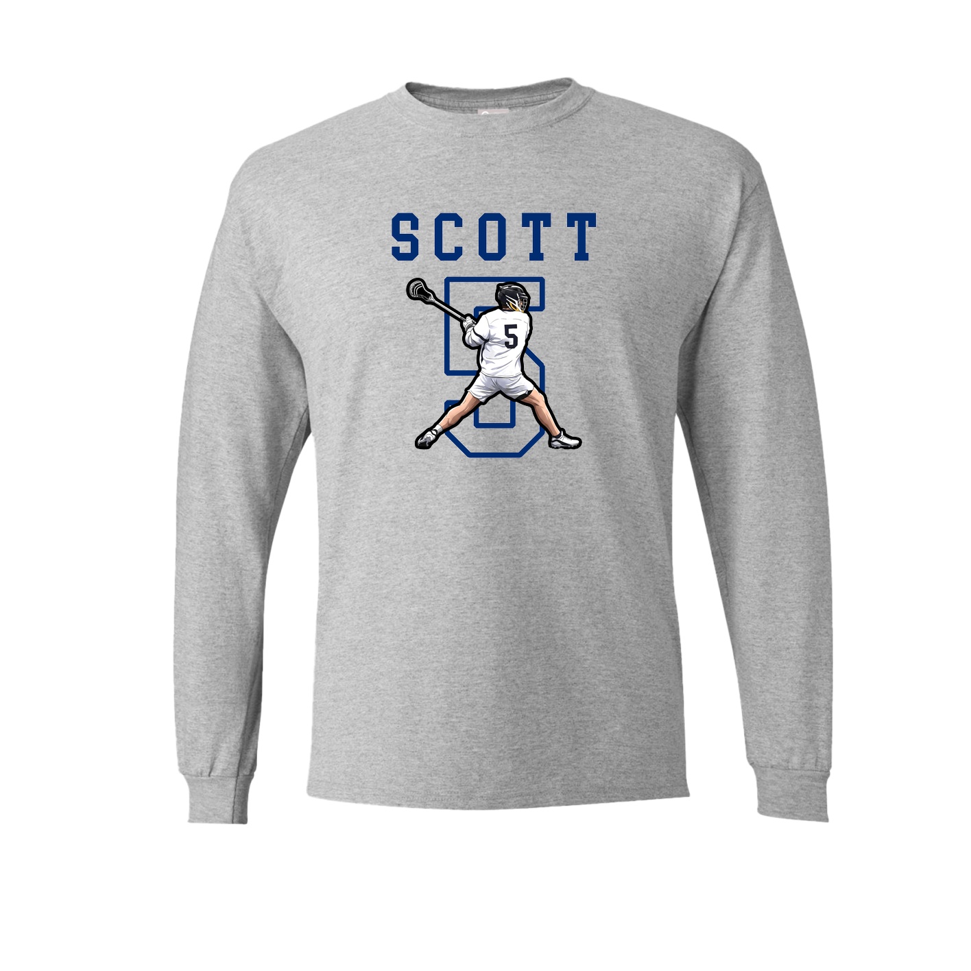 Long Sleeve Tee — Shirsey in Grey