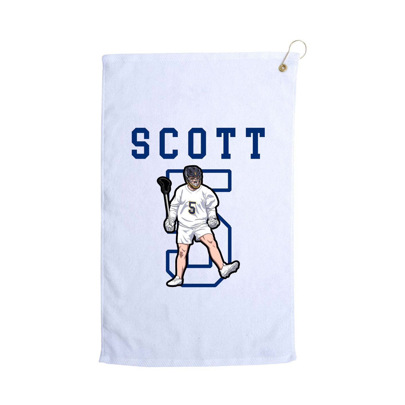 Golf Towel — Shirsey in White