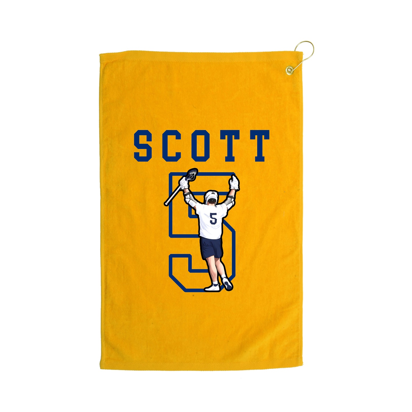 Golf Towel — Shirsey in Gold