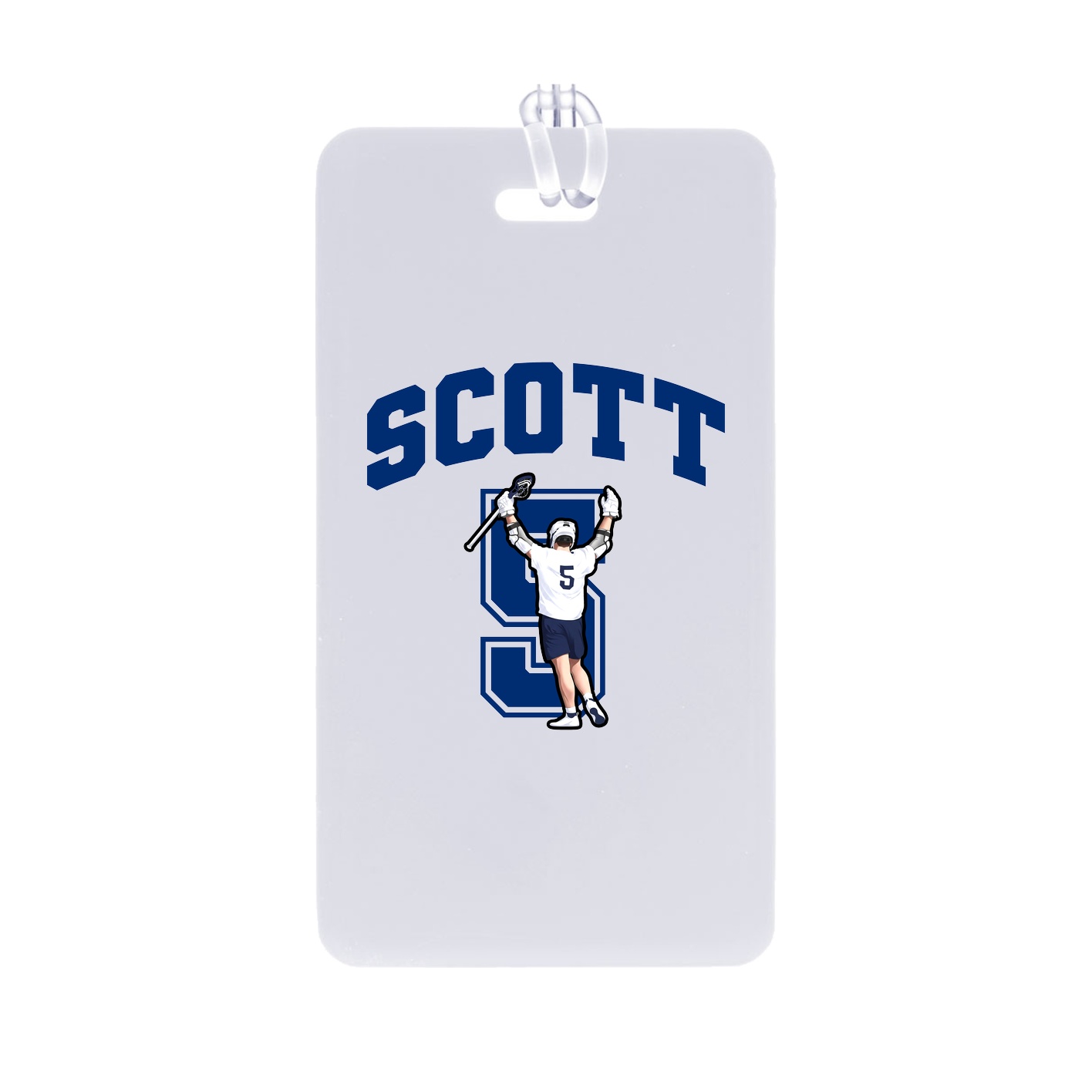 Bag Tag — Number in Classic