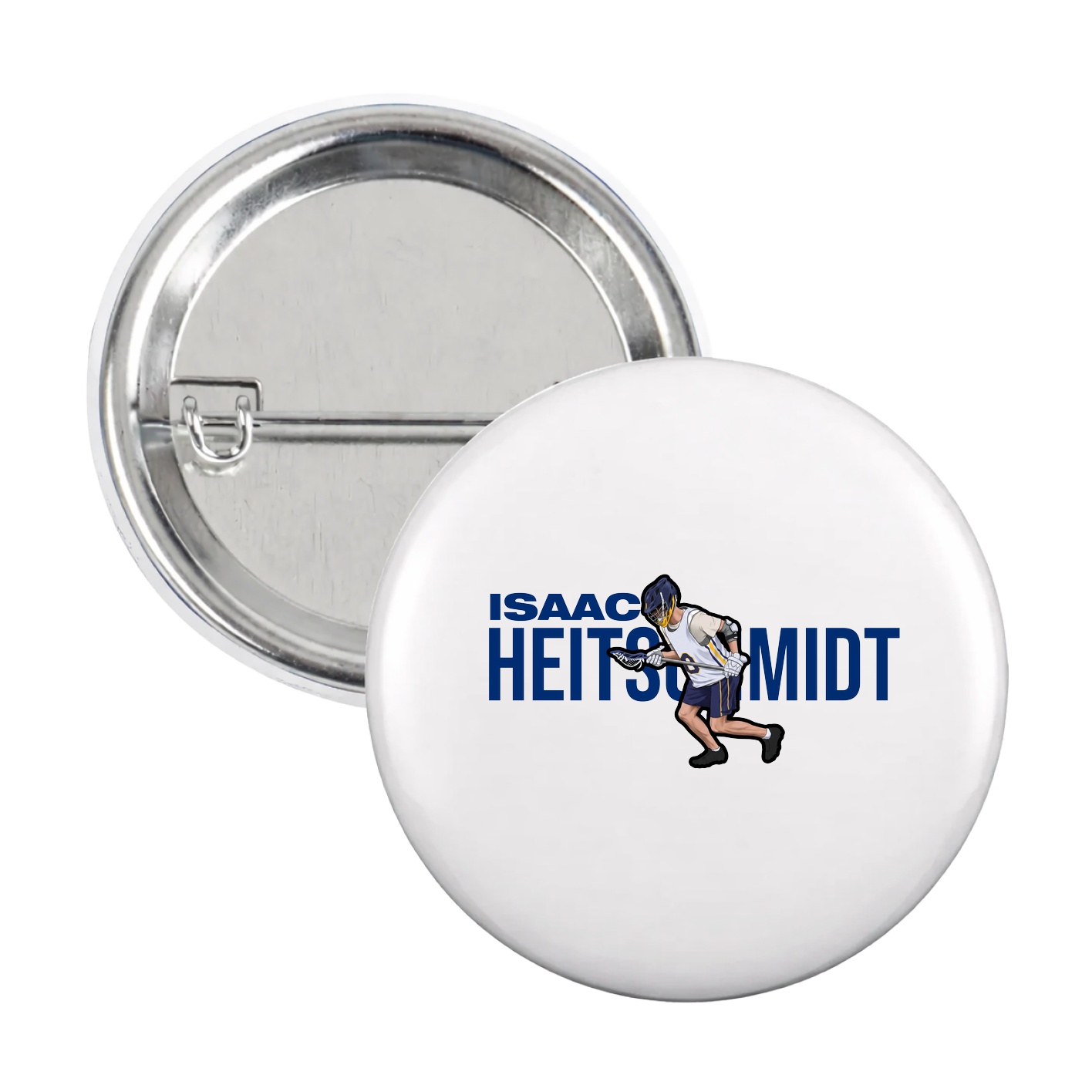Game Day Button — Player Name in White