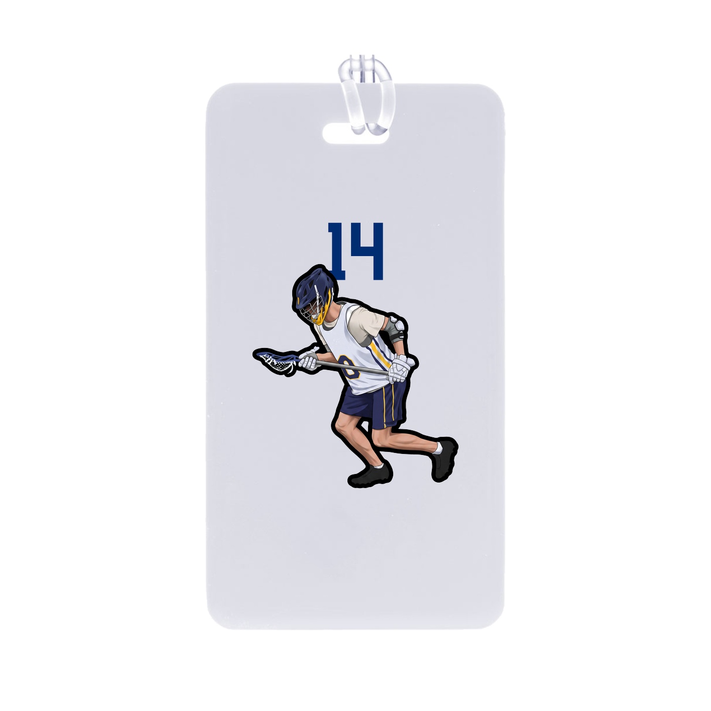 Bag Tag — Number Top in Classic