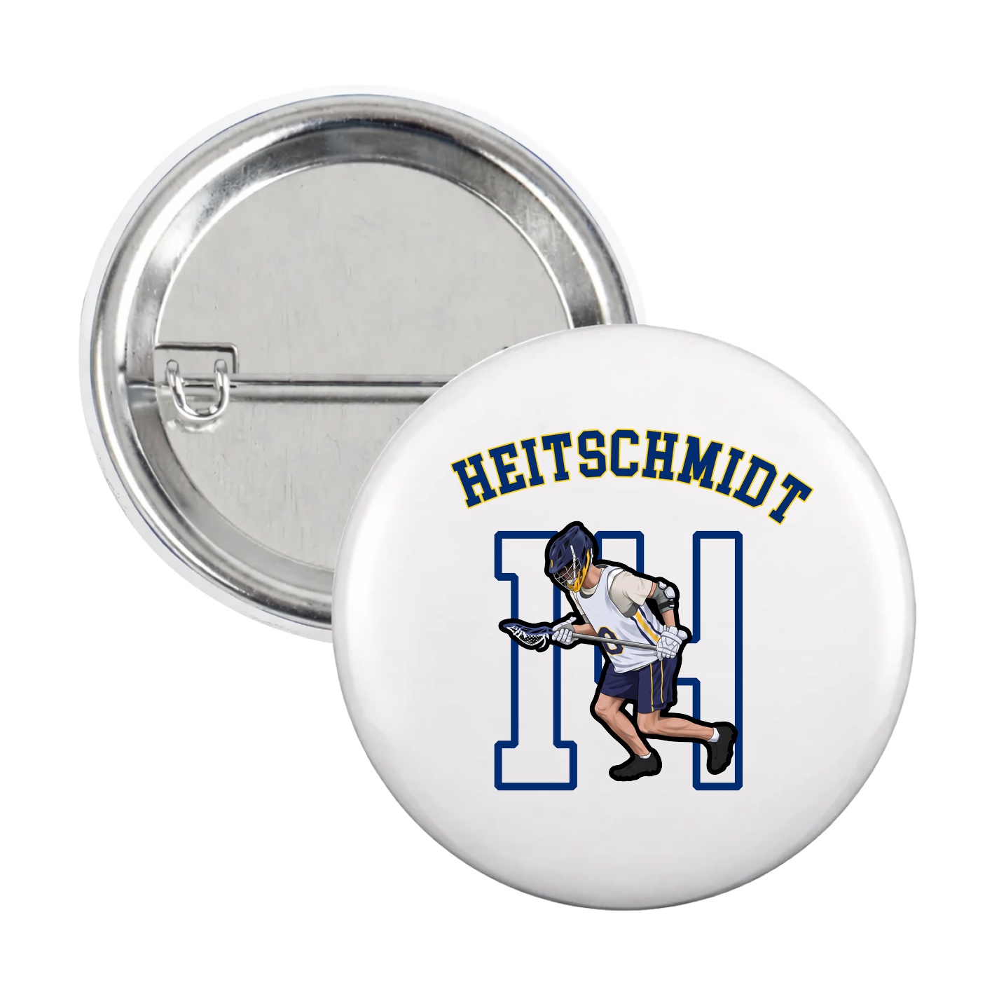 Game Day Button — Shirsey Arch in White