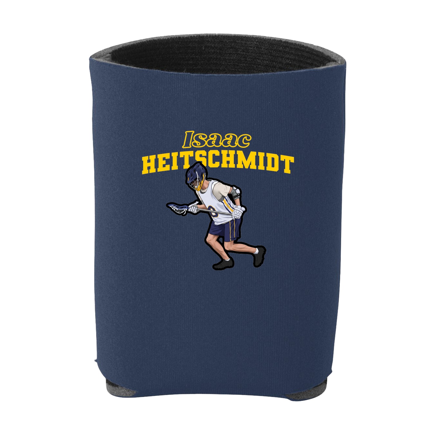 Can Holder — Name Arch in Navy