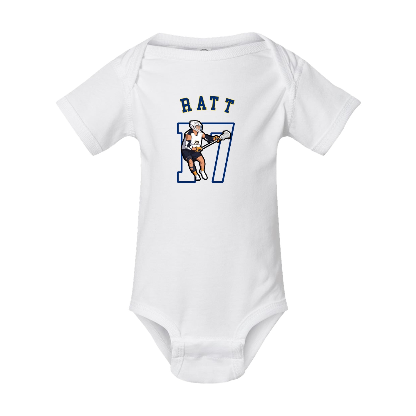 Baby Onesie — Shirsey Arch in White