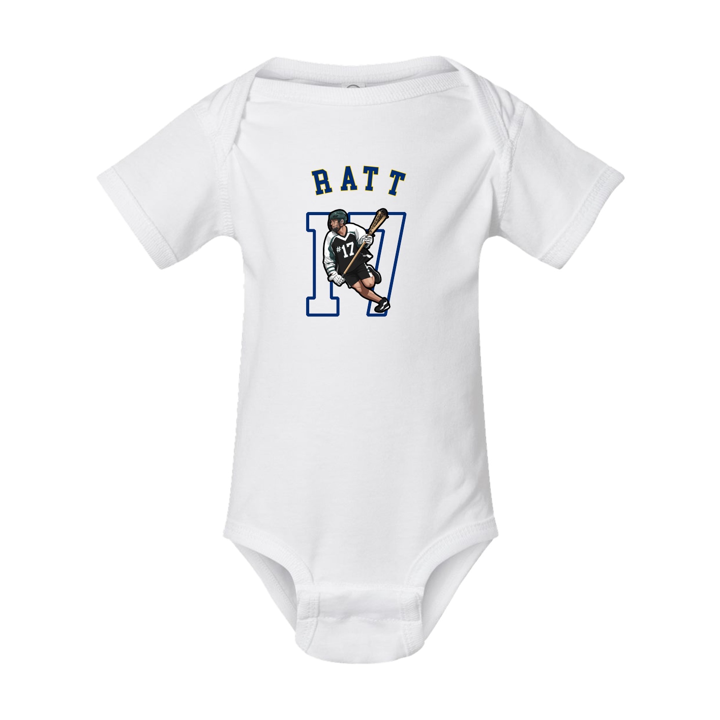 Baby Onesie — Shirsey Arch in White