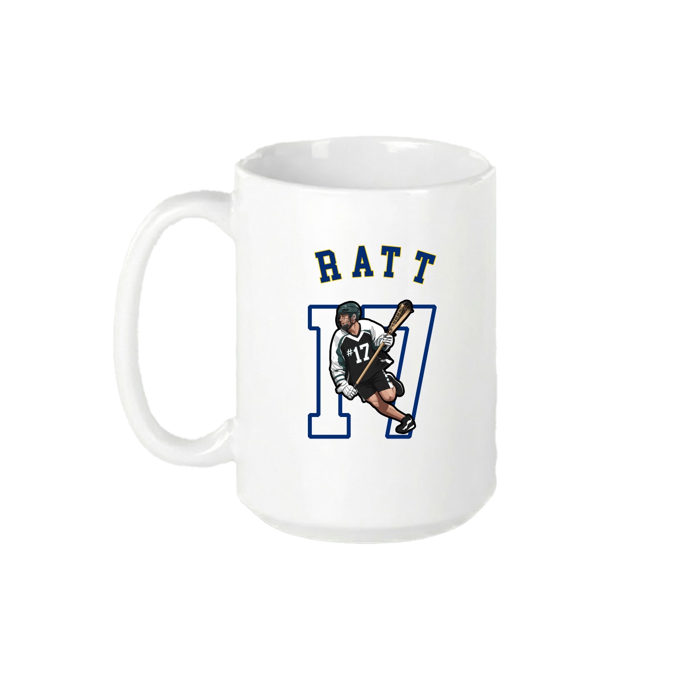 15oz Coffee Mug — Shirsey Arch in White