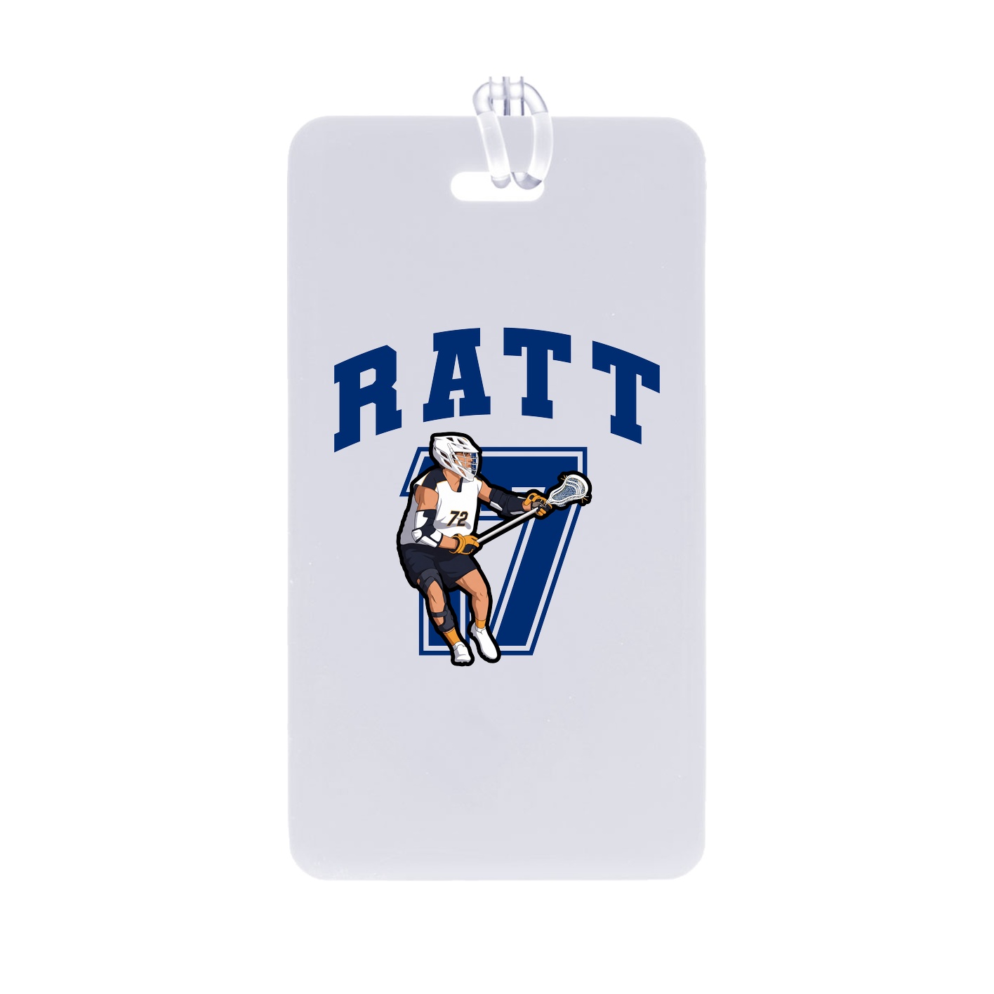 Bag Tag — Number in Classic