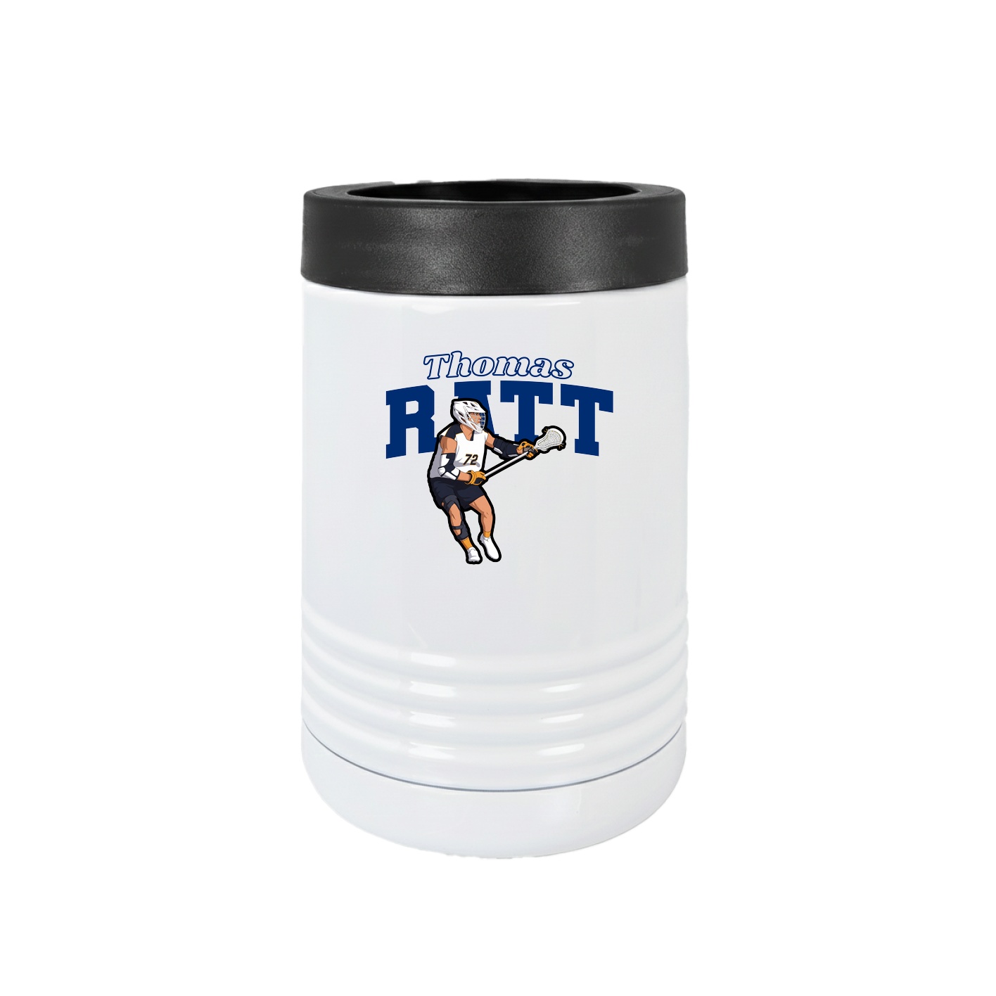 Beverage Holder — Name Arch in White