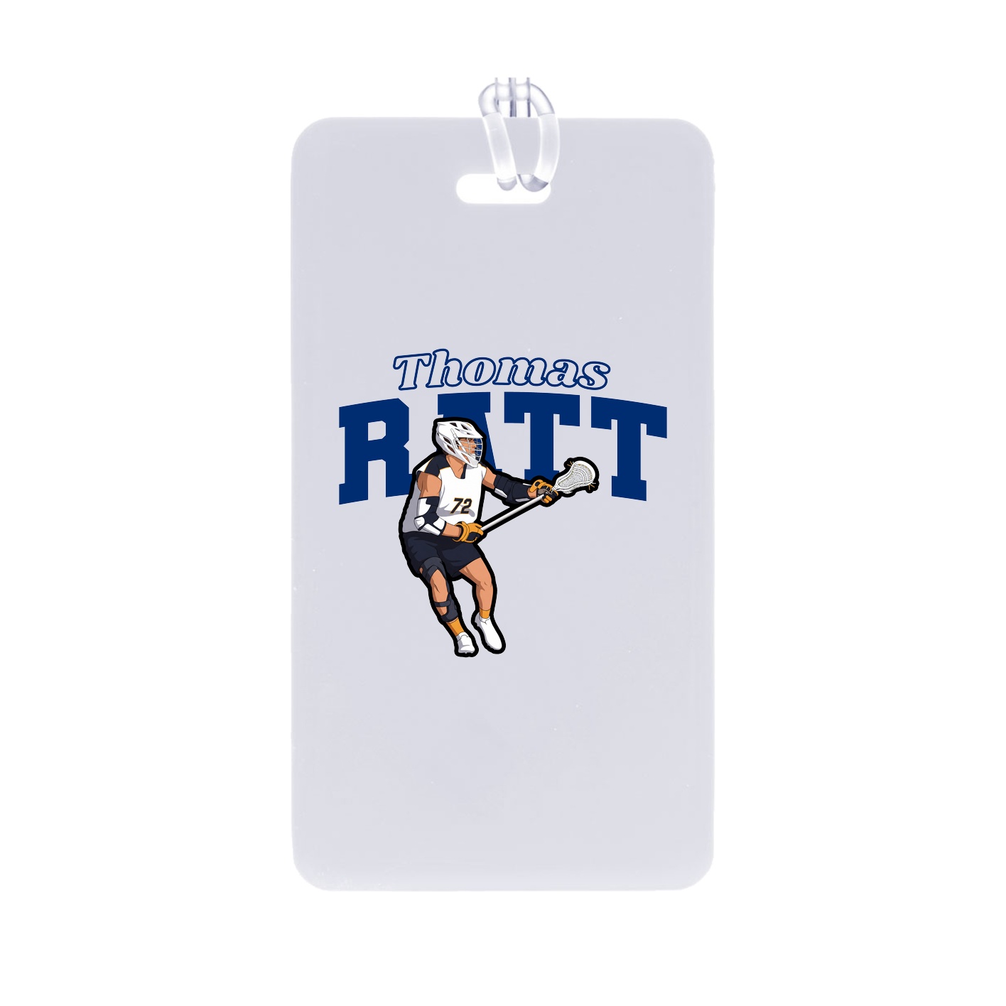 Bag Tag — Name Arch in Classic