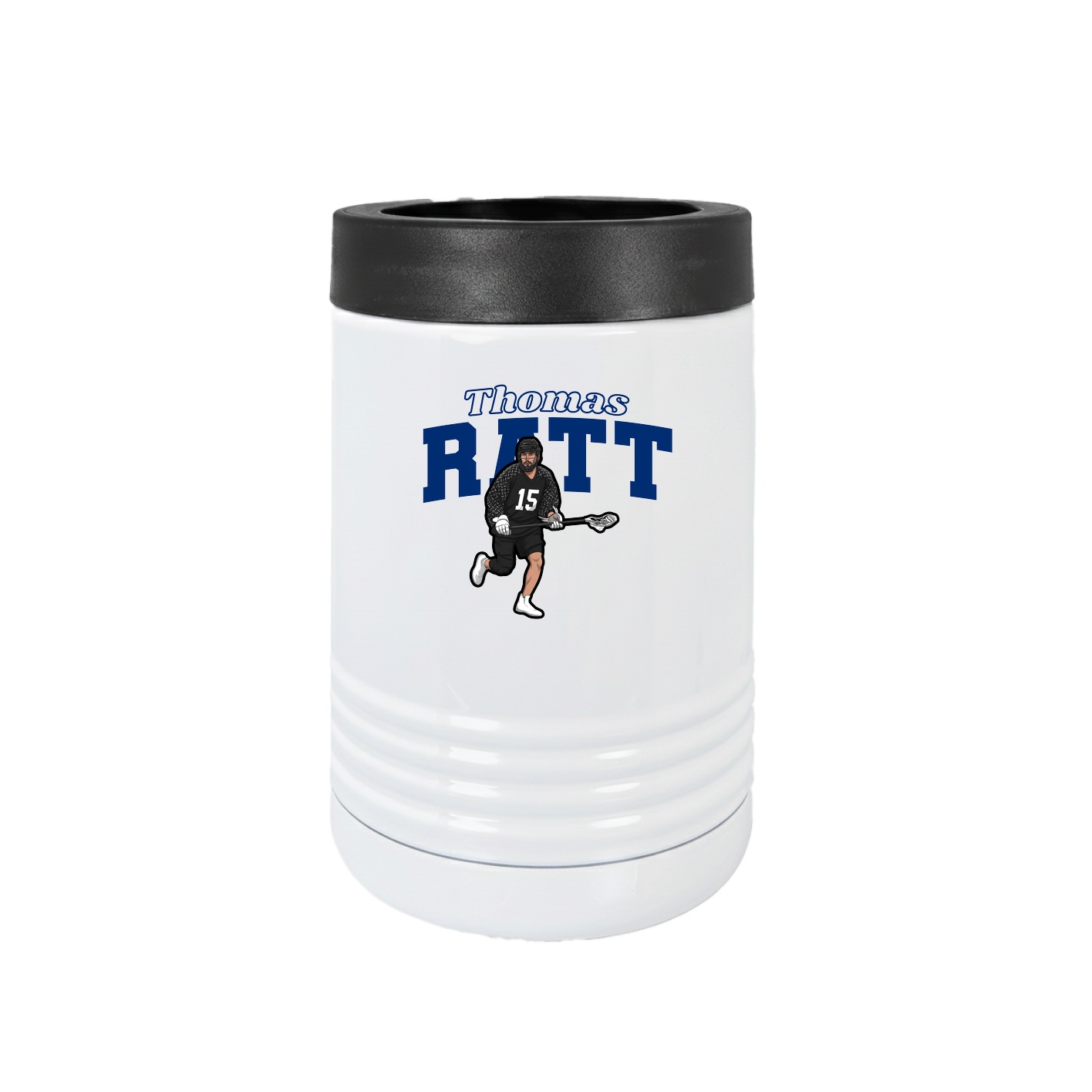 Beverage Holder — Name Arch in White