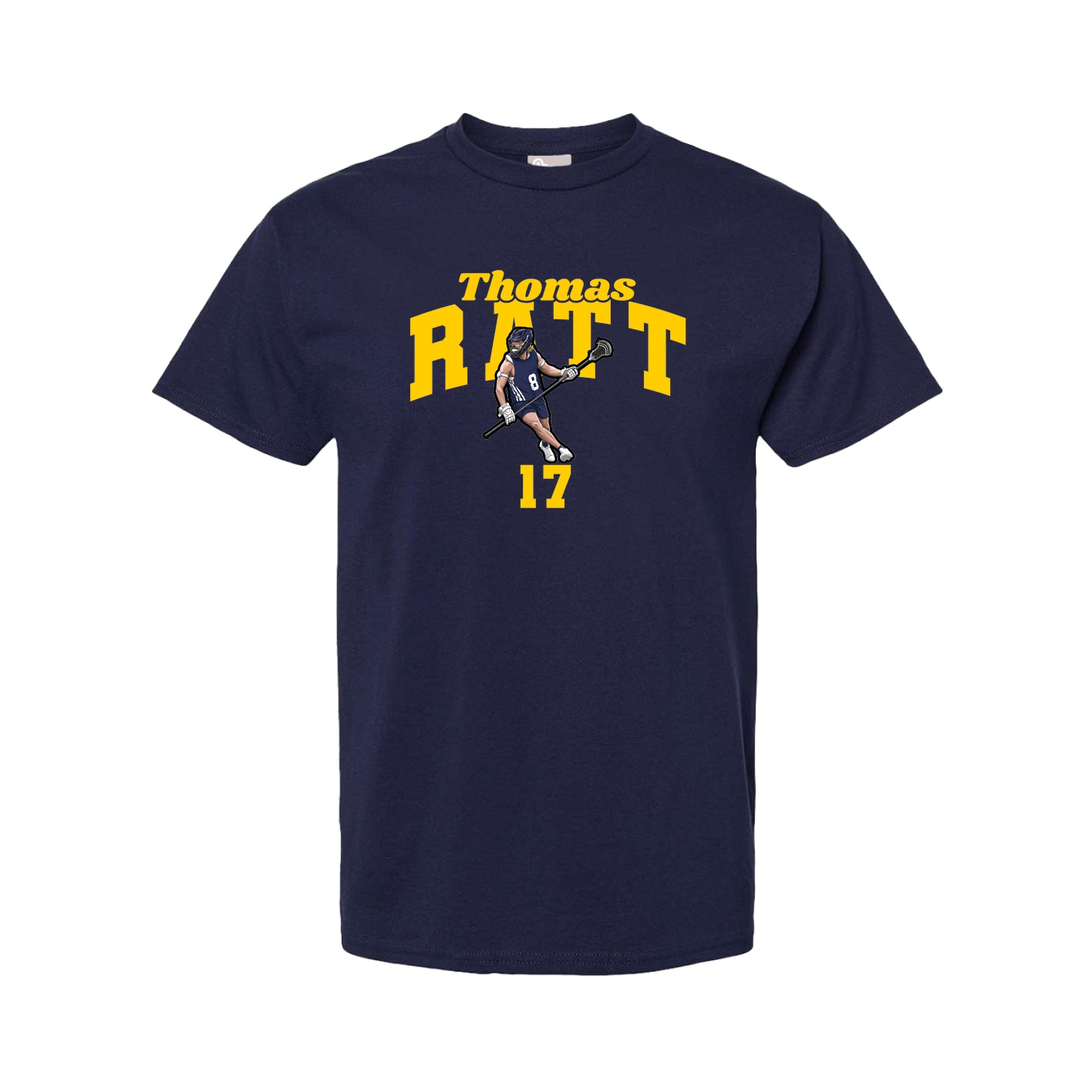 Youth Tee — Signature Arch in Navy