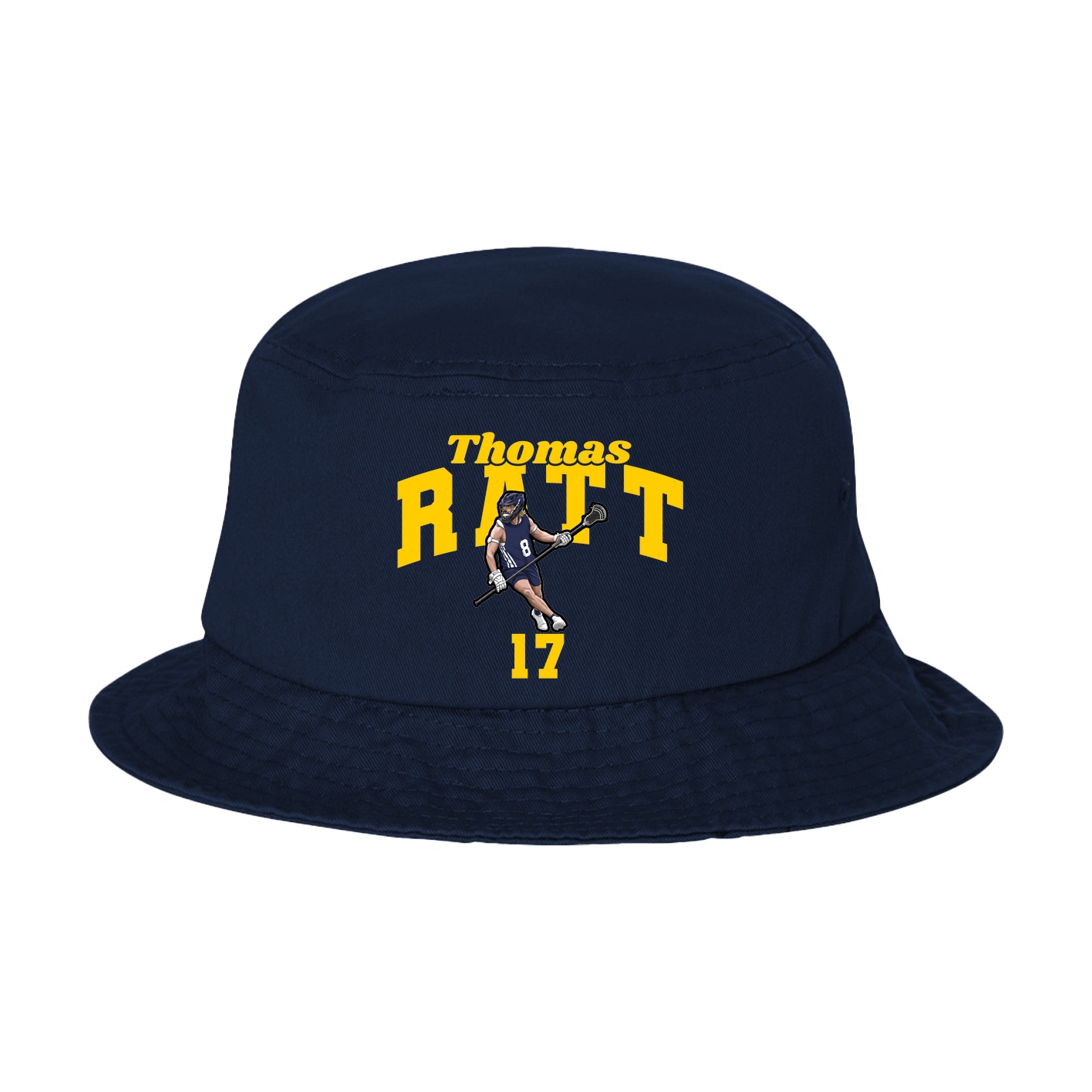 Bucket Cap — Signature Arch in Navy