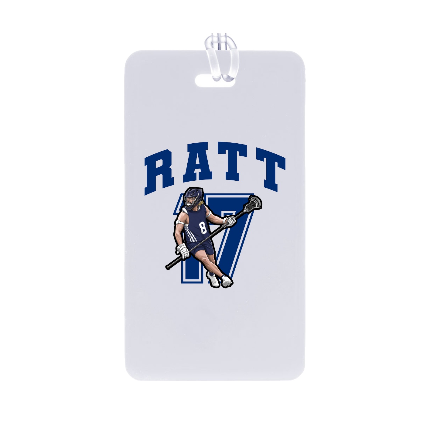 Bag Tag — Number in Classic