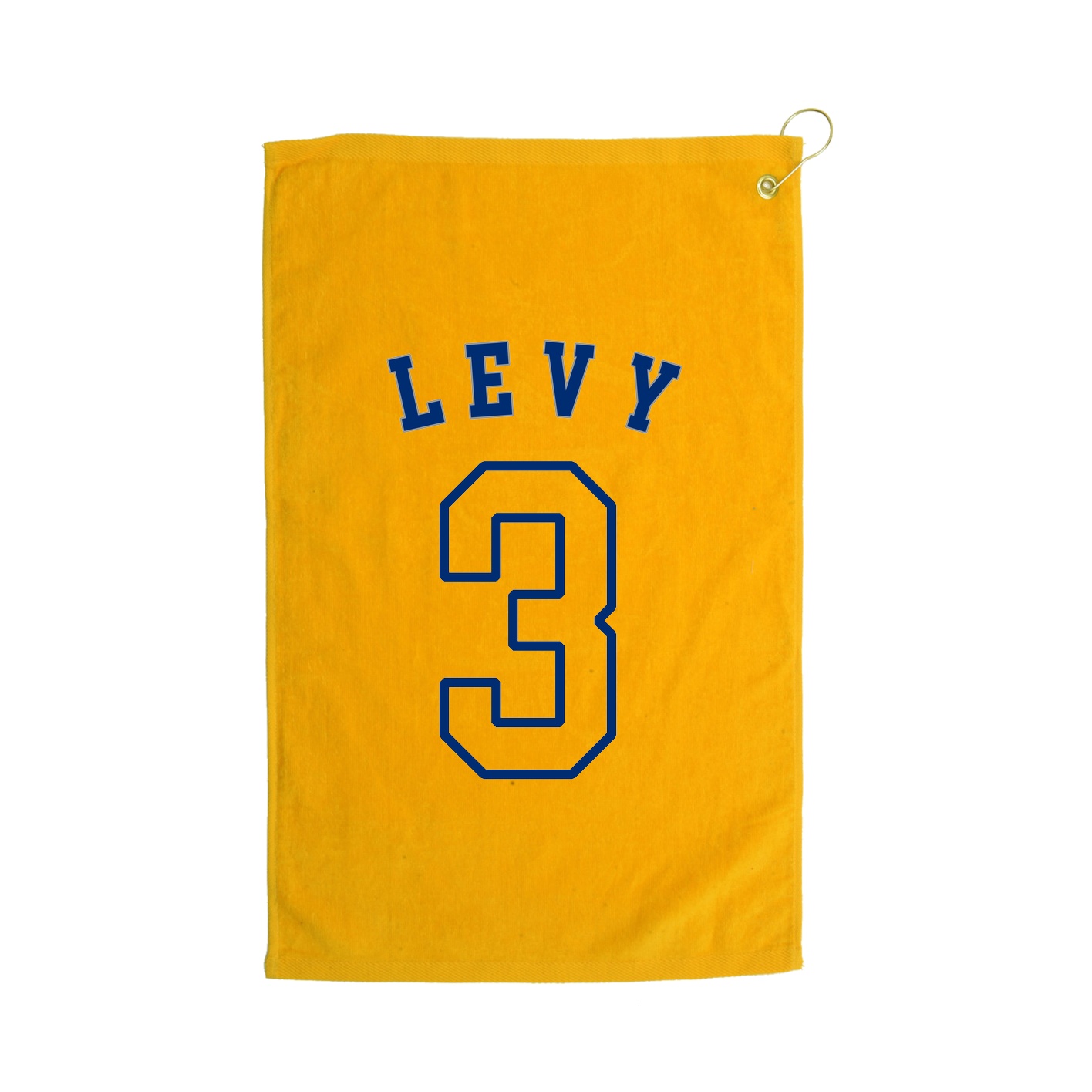 Golf Towel — Shirsey Arch in Gold
