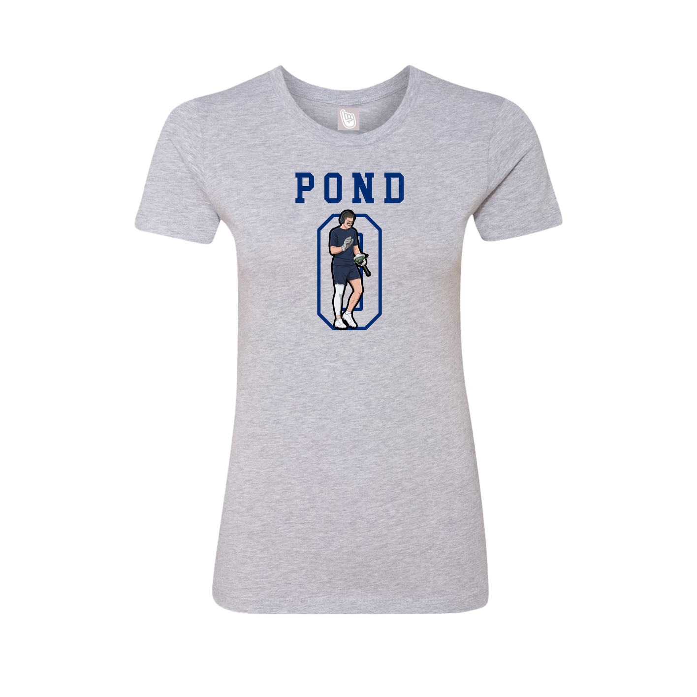 Fitted Women's Tee — Shirsey in Grey