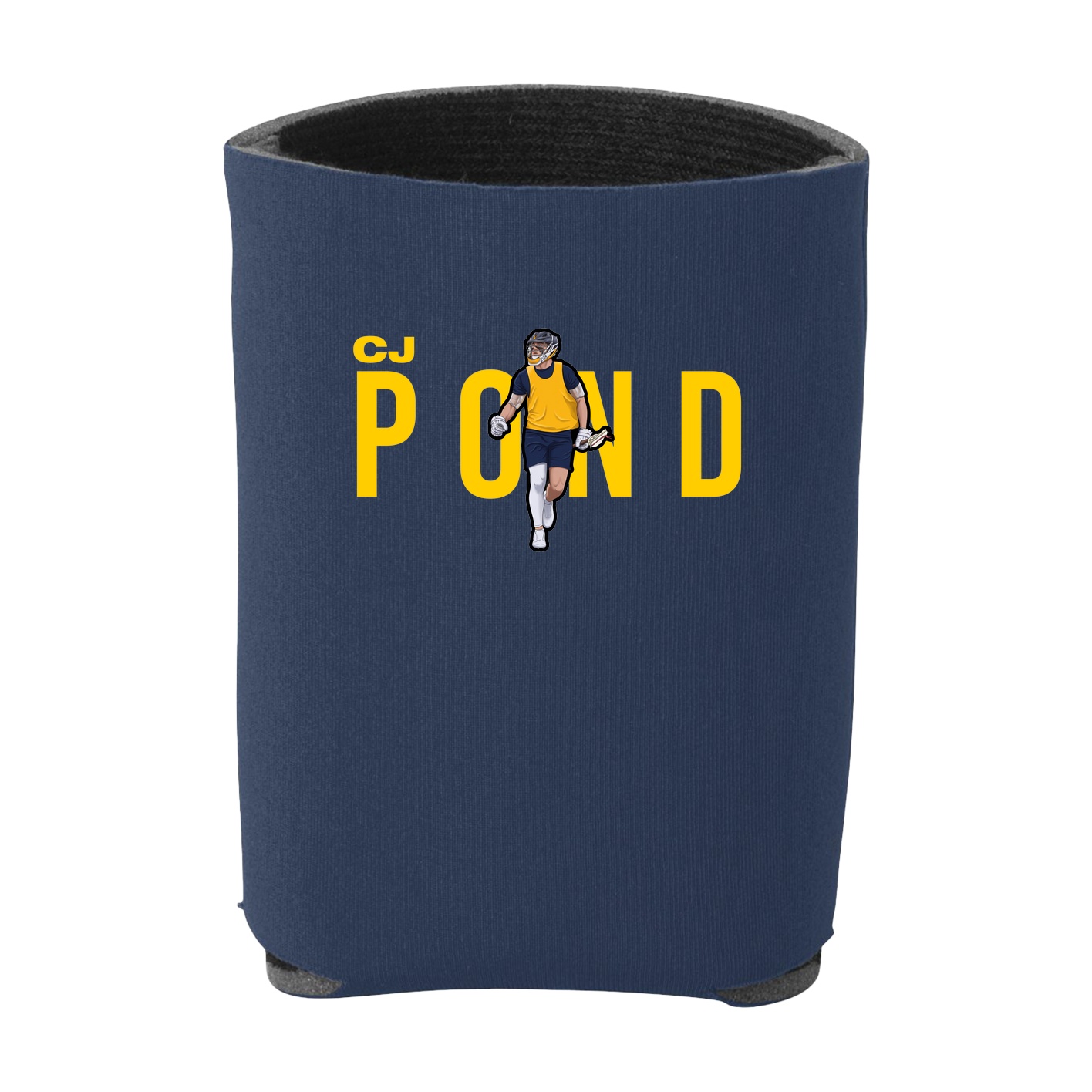 Can Holder — Player Name in Navy