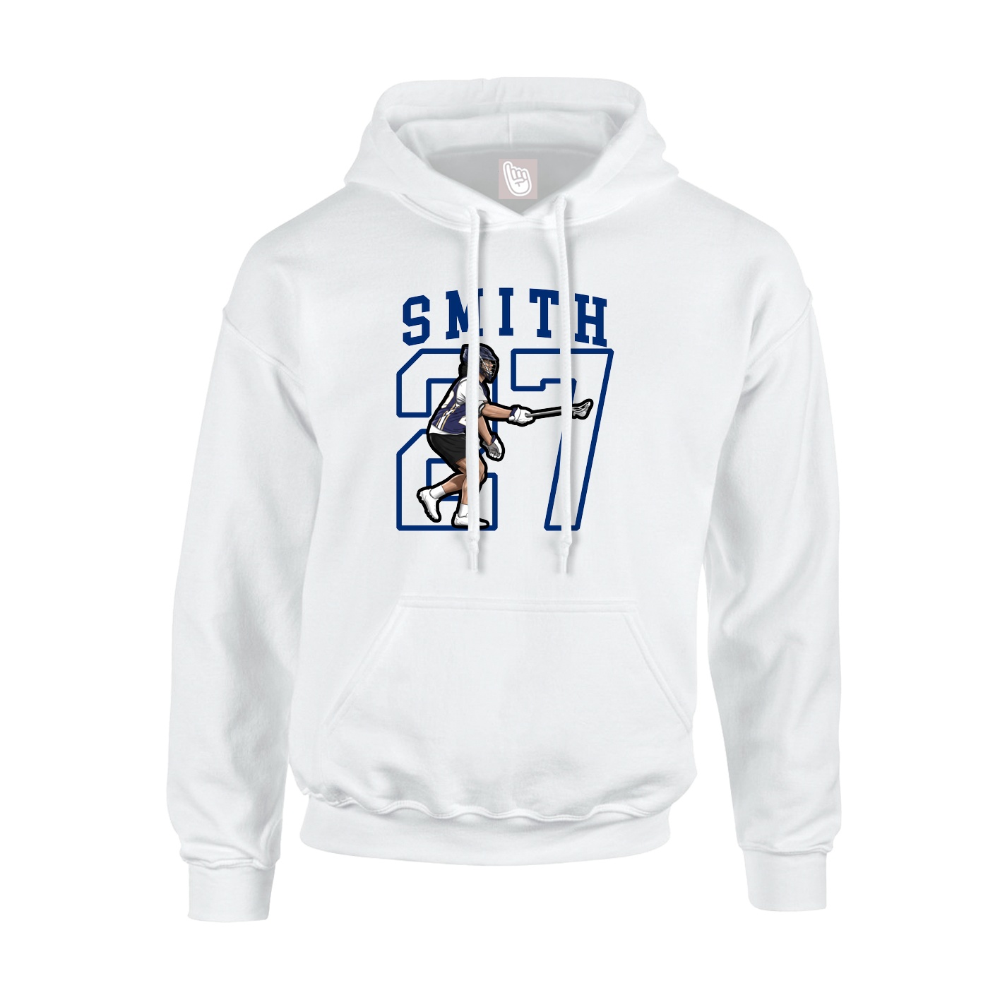 Hoodie — Shirsey in White