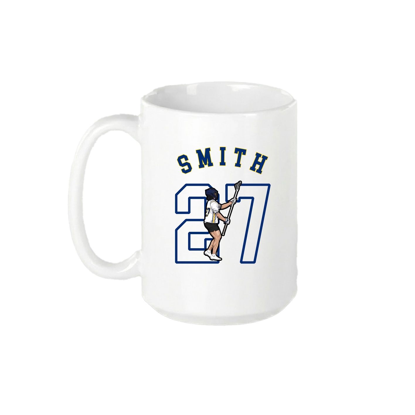 15oz Coffee Mug — Shirsey Arch in White