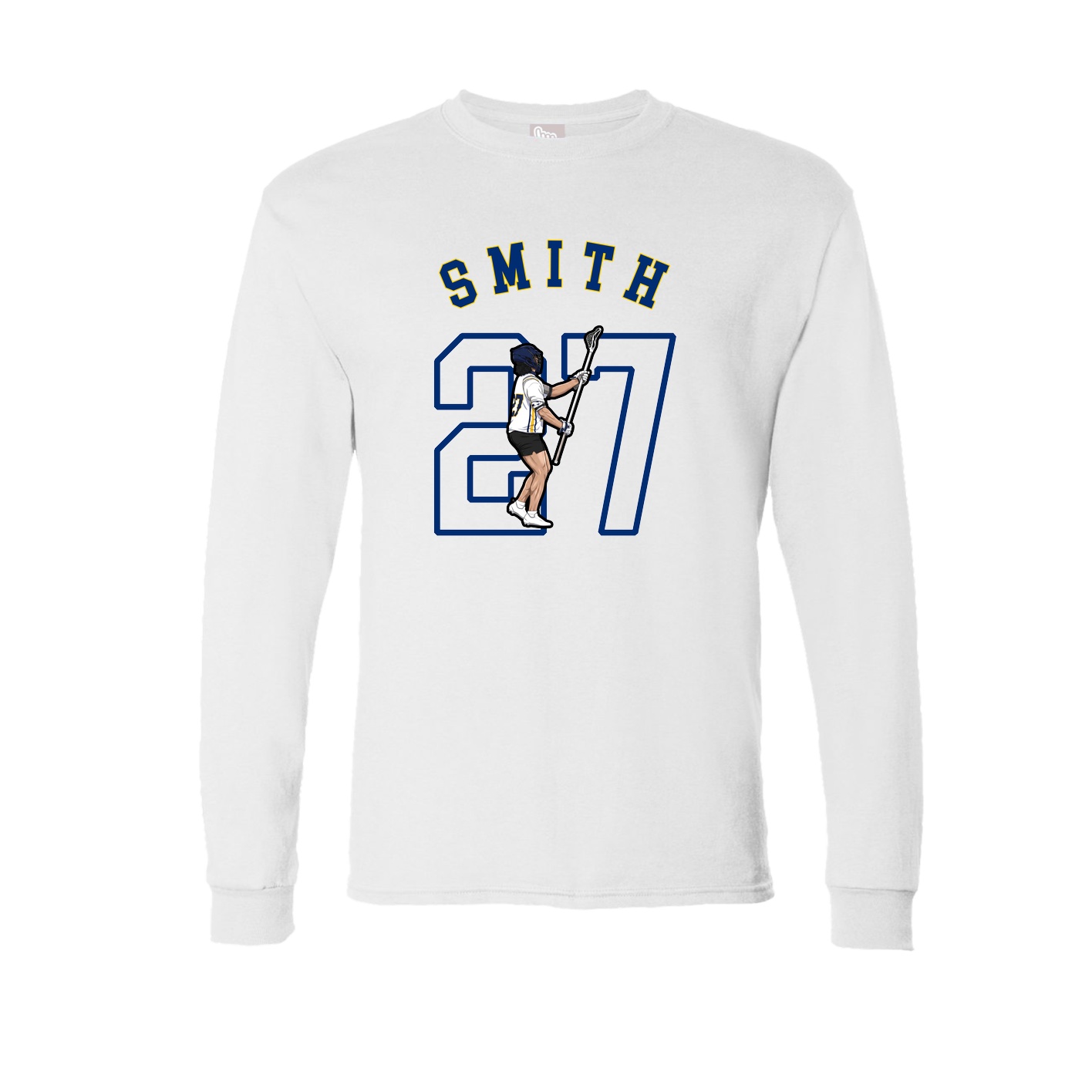 Long Sleeve Tee — Shirsey Arch in White