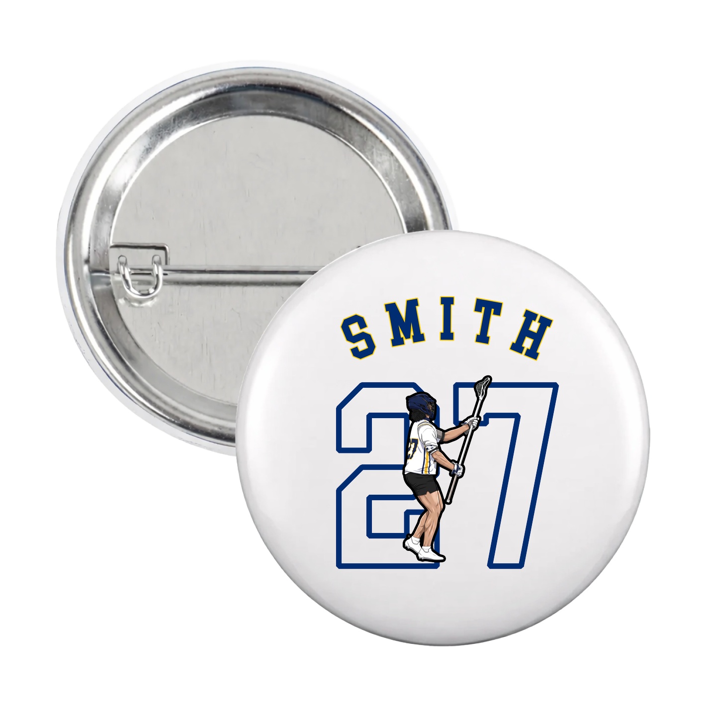 Game Day Button — Shirsey Arch in White