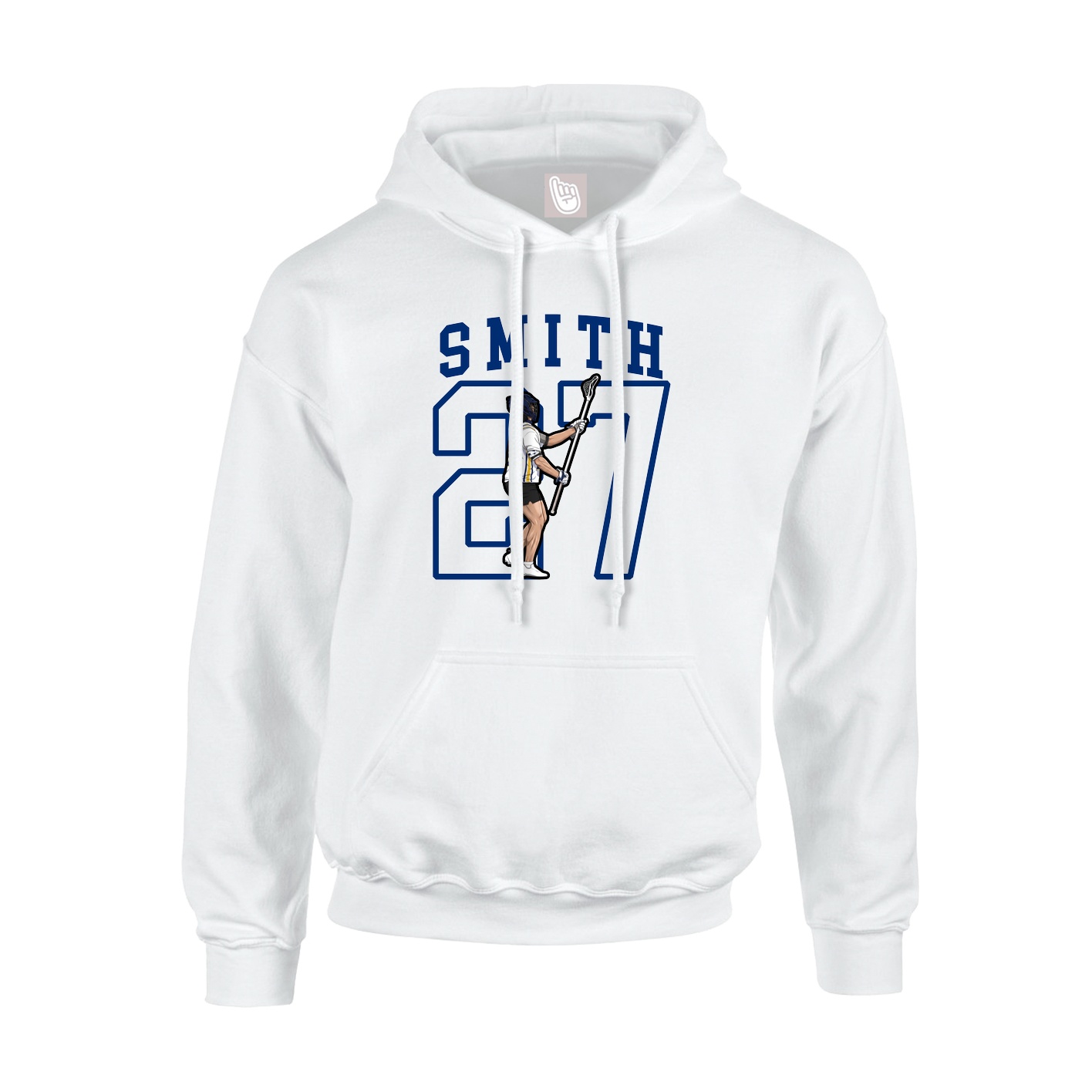 Hoodie — Shirsey in White