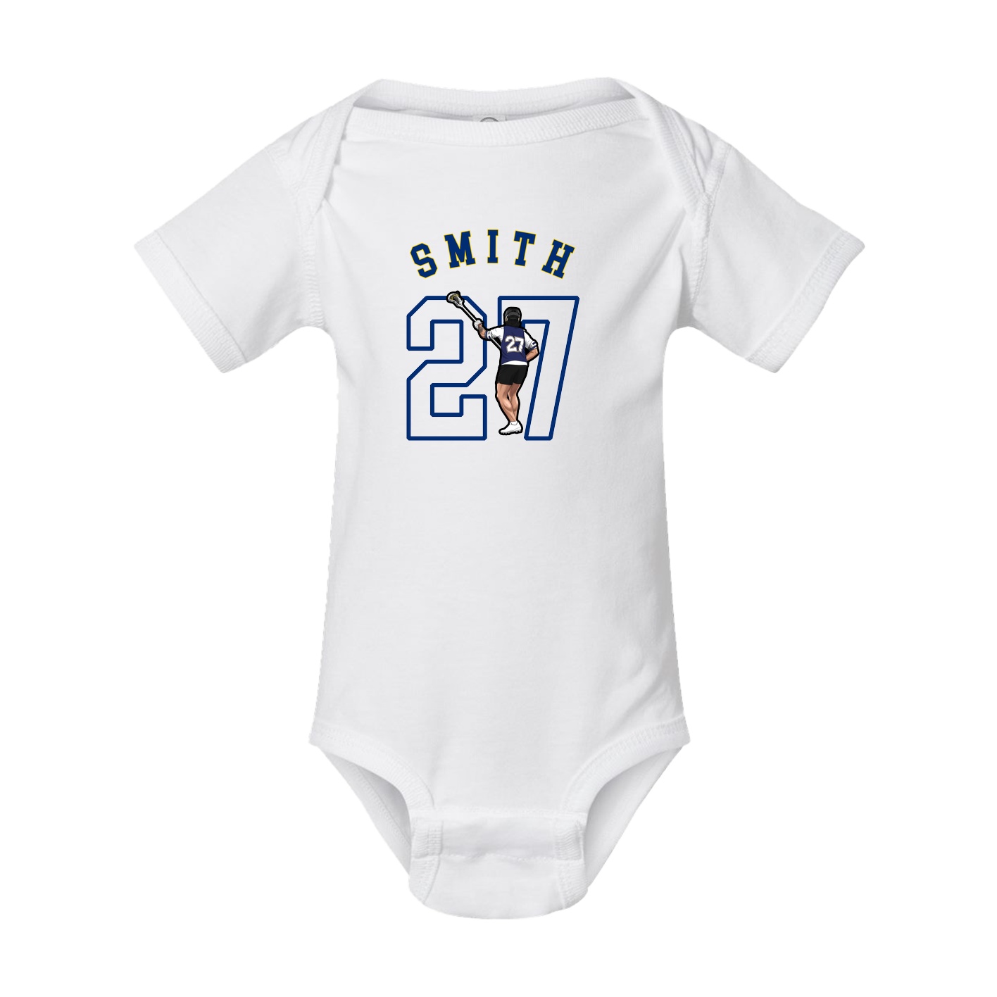 Baby Onesie — Shirsey Arch in White