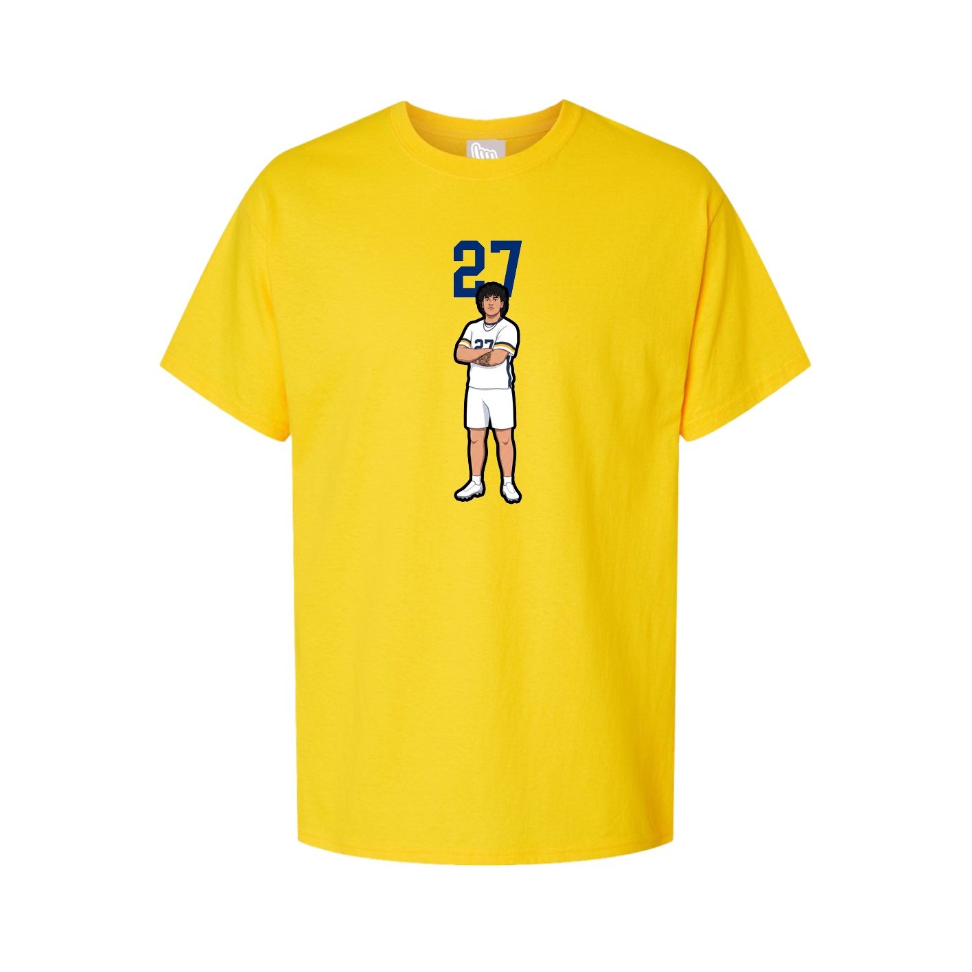 Tee — Number Top in Gold