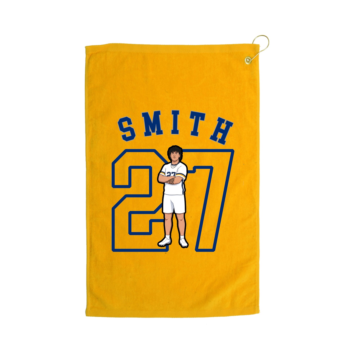 Golf Towel — Shirsey Arch in Gold