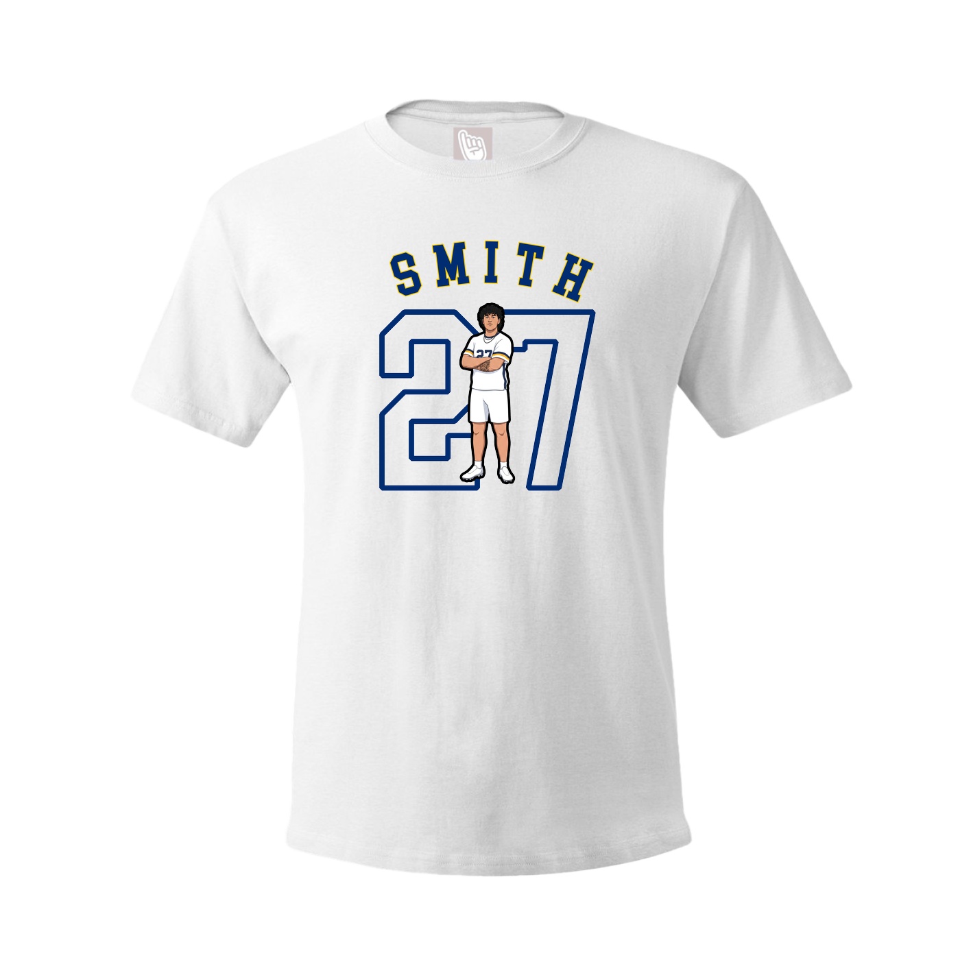Youth Tee — Shirsey Arch in White