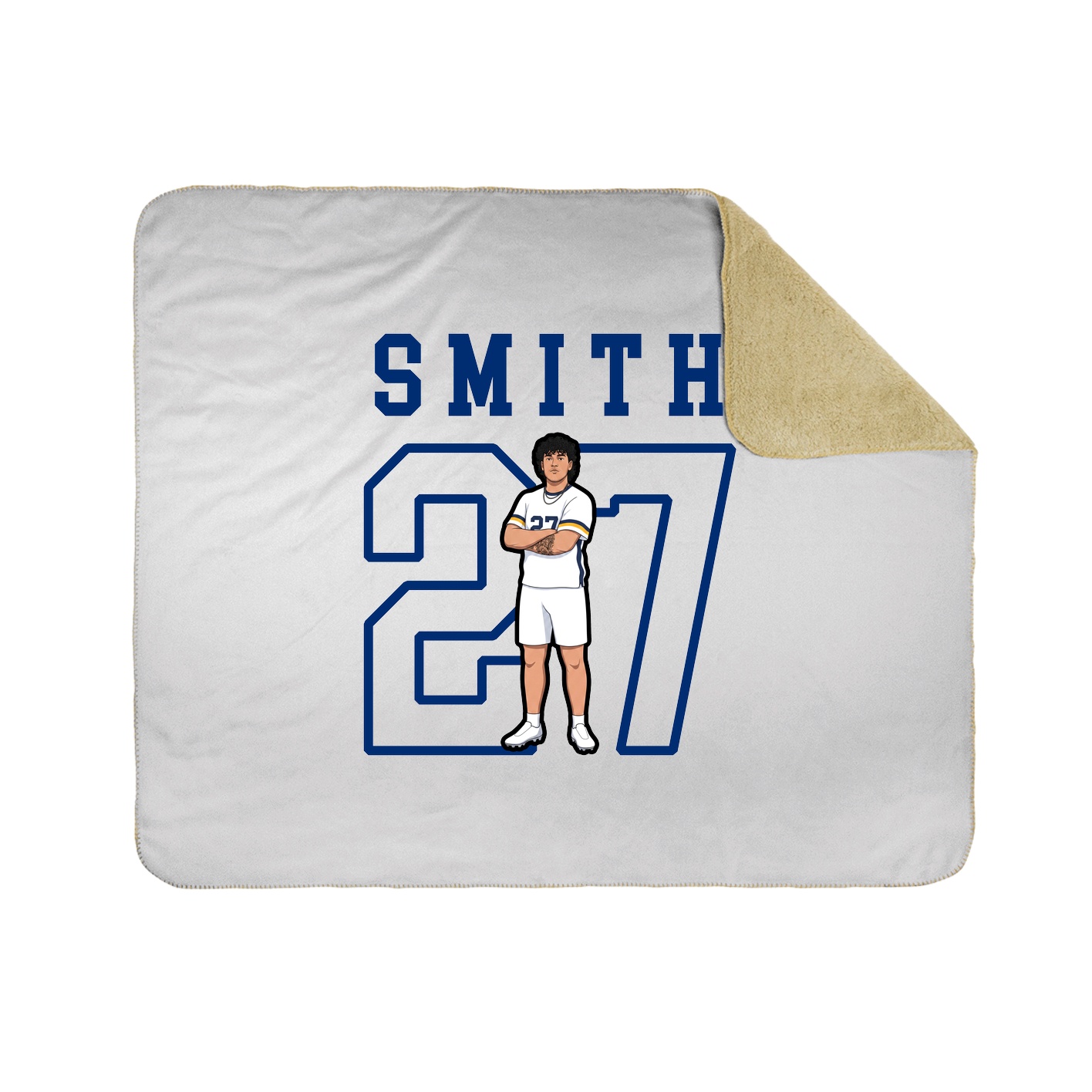 50x60 Sherpa Lined Throw Blanket