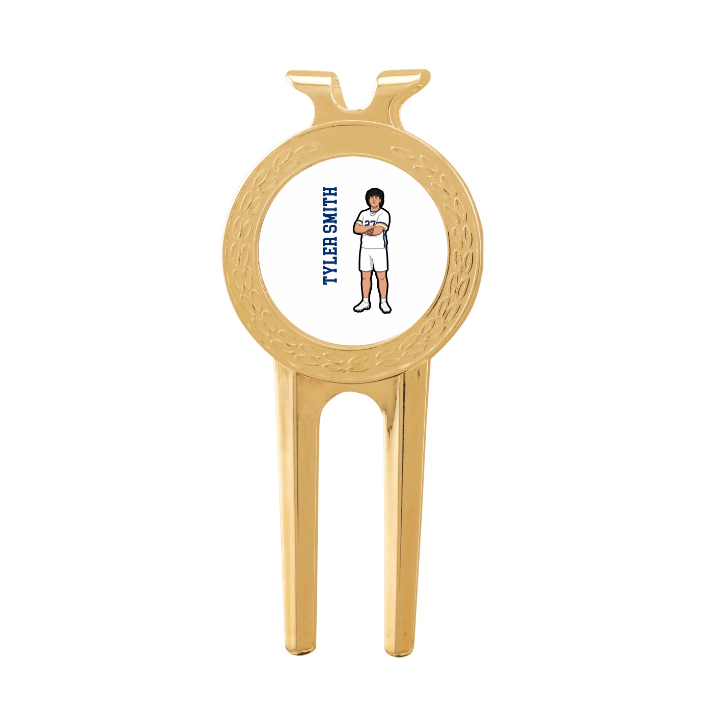 Divot Tool with Ball Marker — Name Vertical in Classic