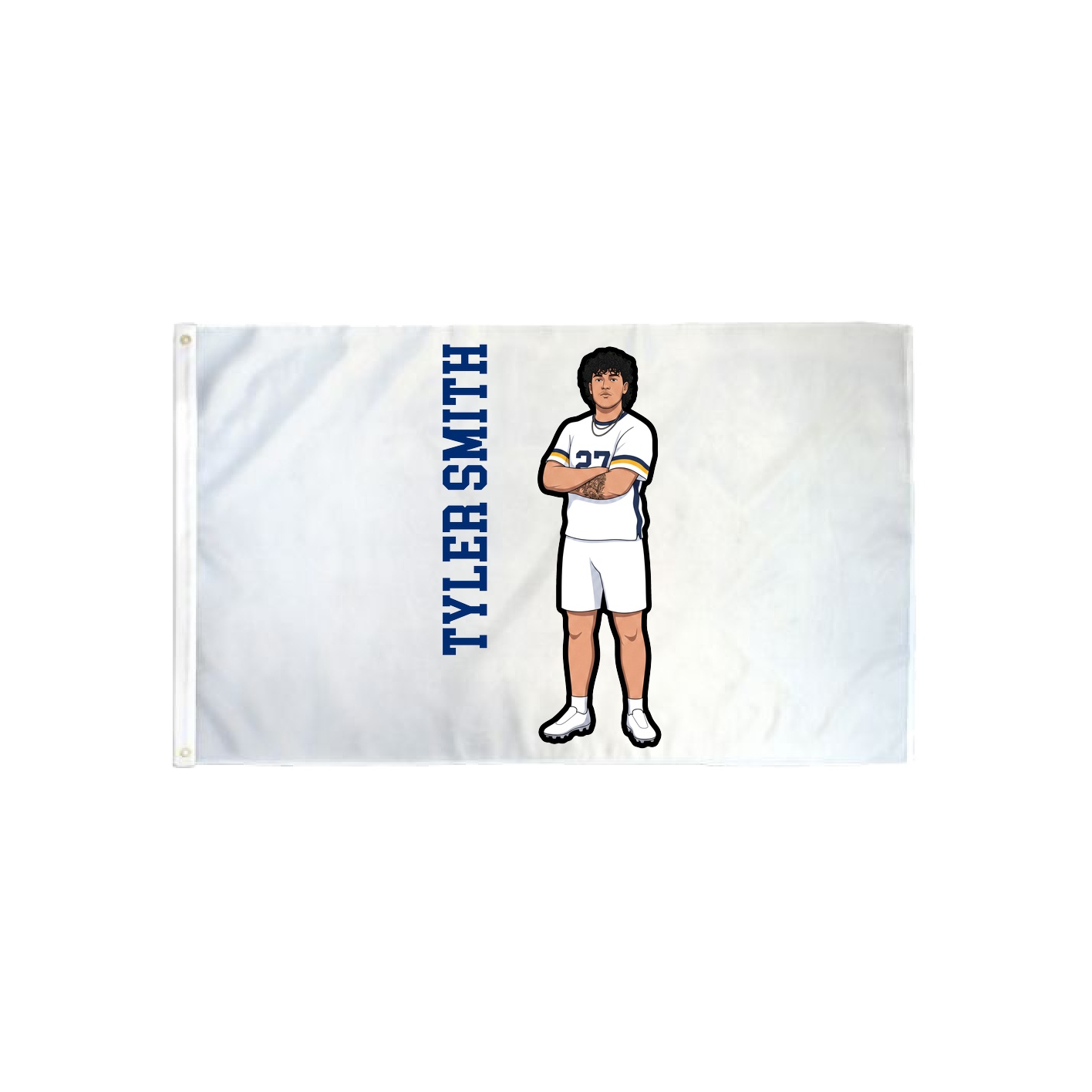3x5 Flag — Name Vertical in Classic
