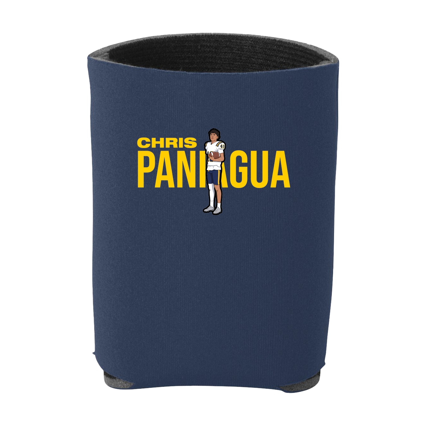 Can Holder — Player Name in Navy