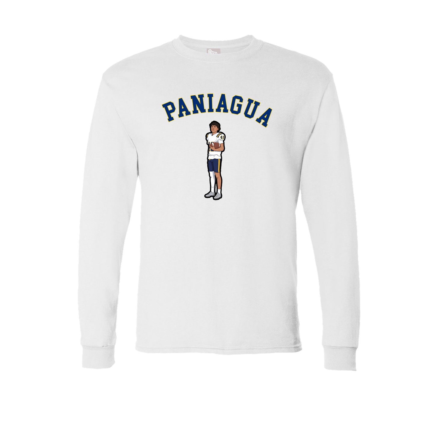 Long Sleeve Tee — Shirsey Arch in White