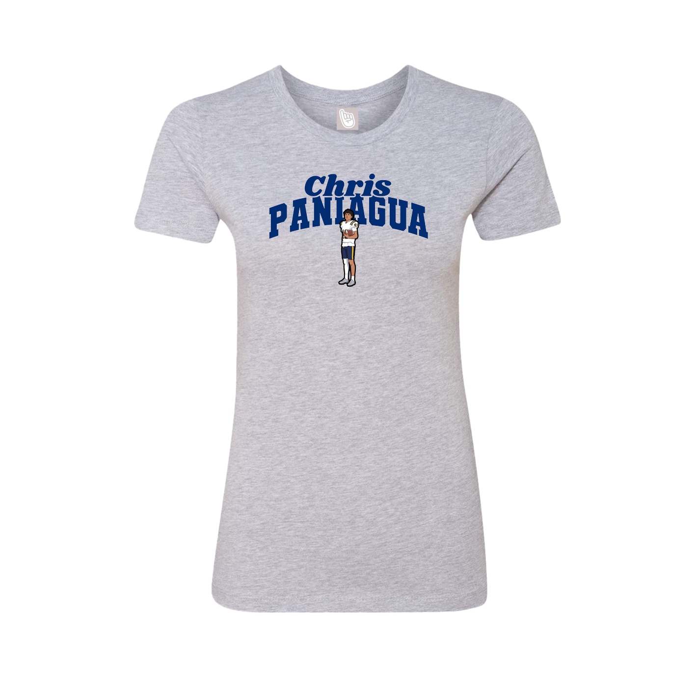 Womens Tee — Signature Arch in Grey