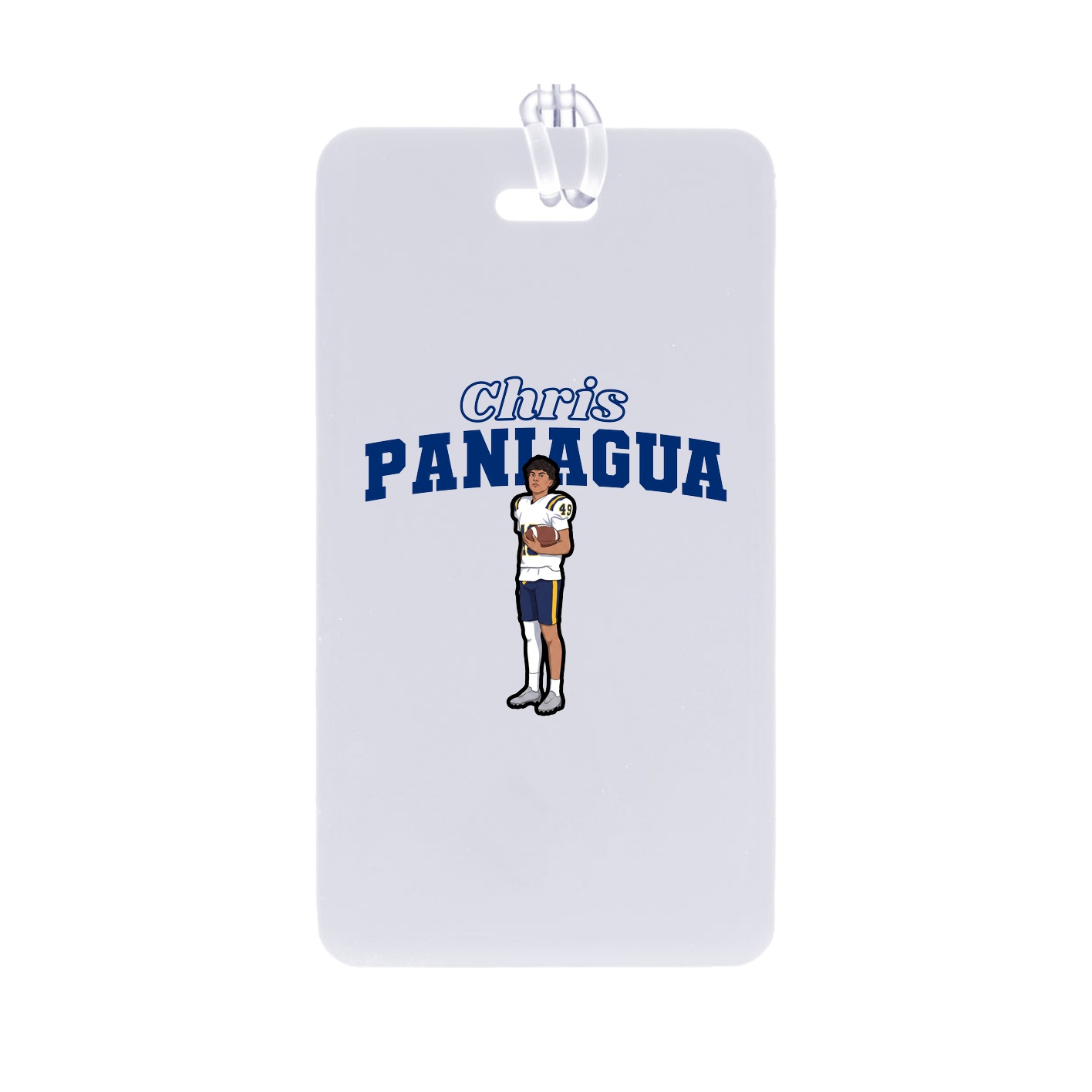 Bag Tag — Name Arch in Classic