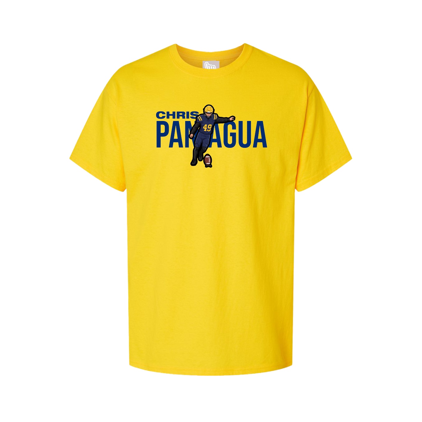 Youth Tee — Player Name in Gold