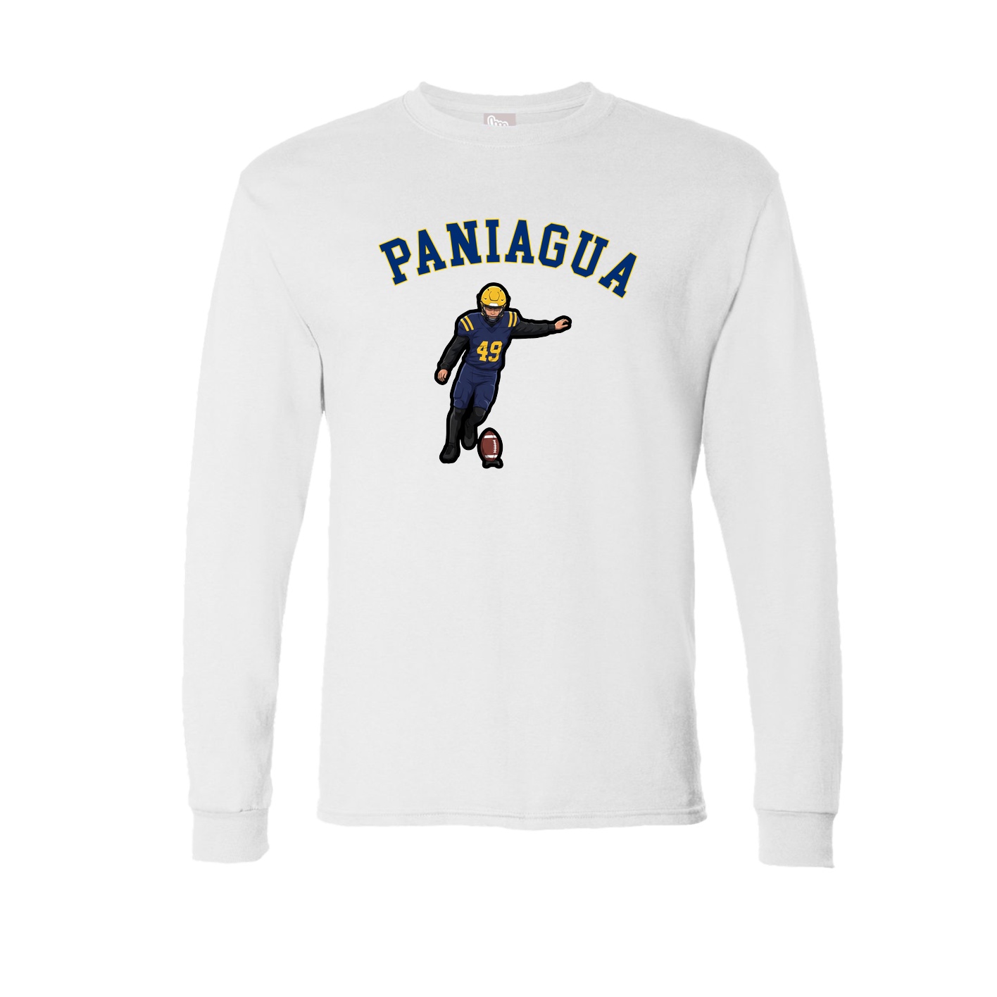 Long Sleeve Tee — Shirsey Arch in White