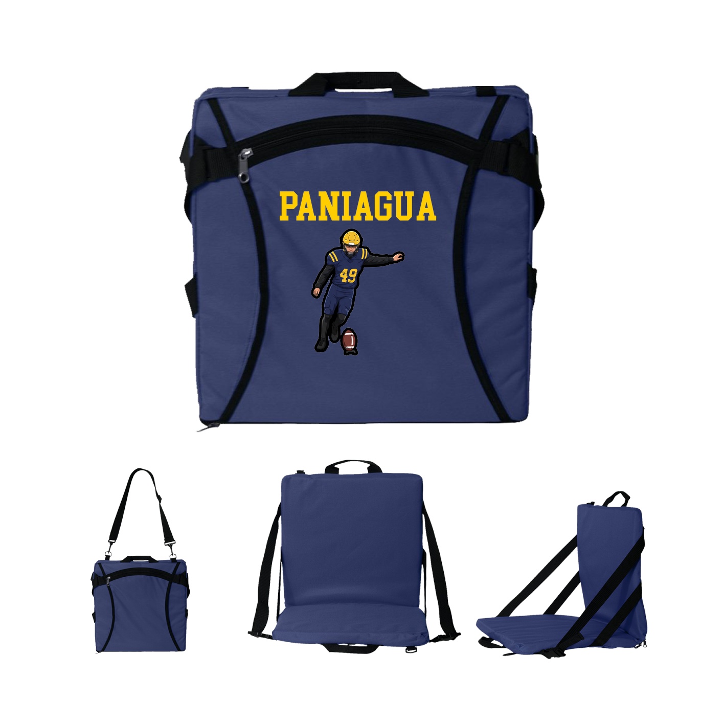 Folding Stadium Seat — Shirsey in Navy