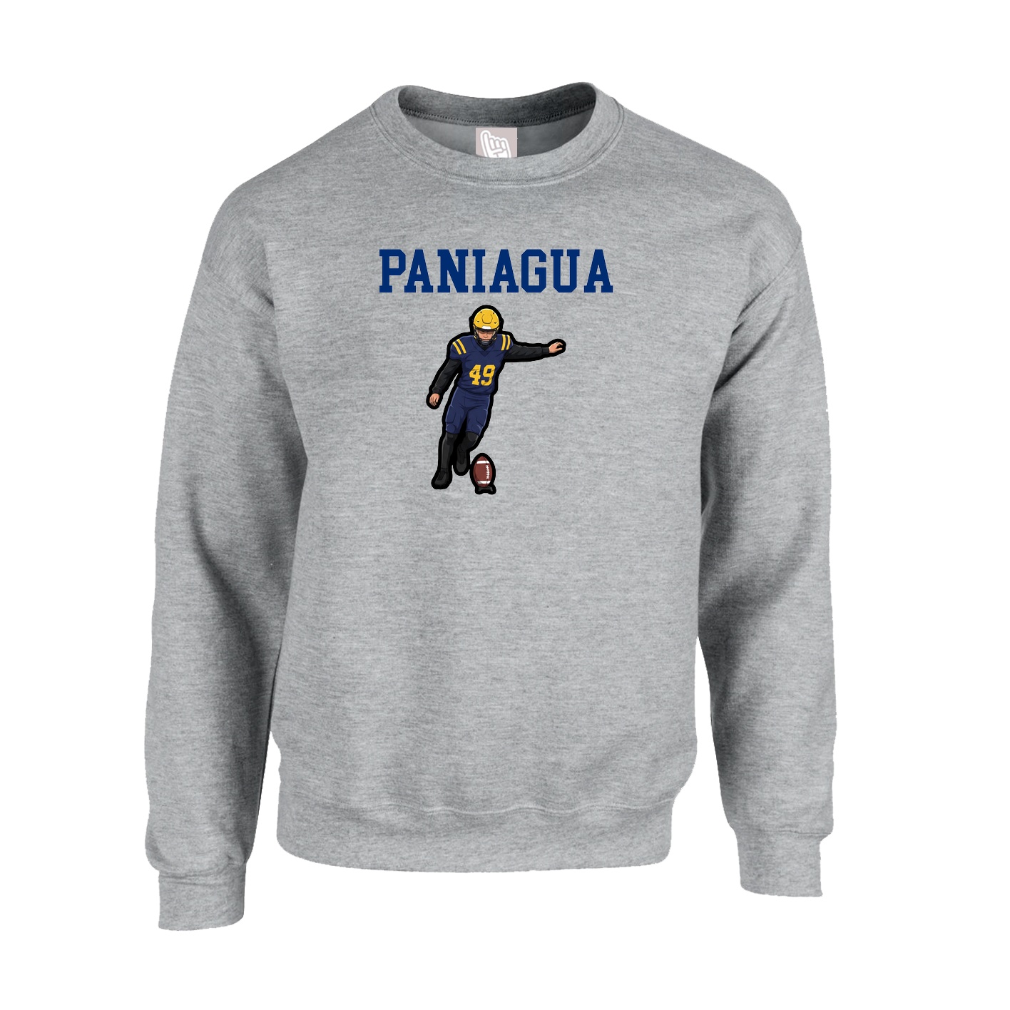 Fleece Crew — Shirsey in Grey