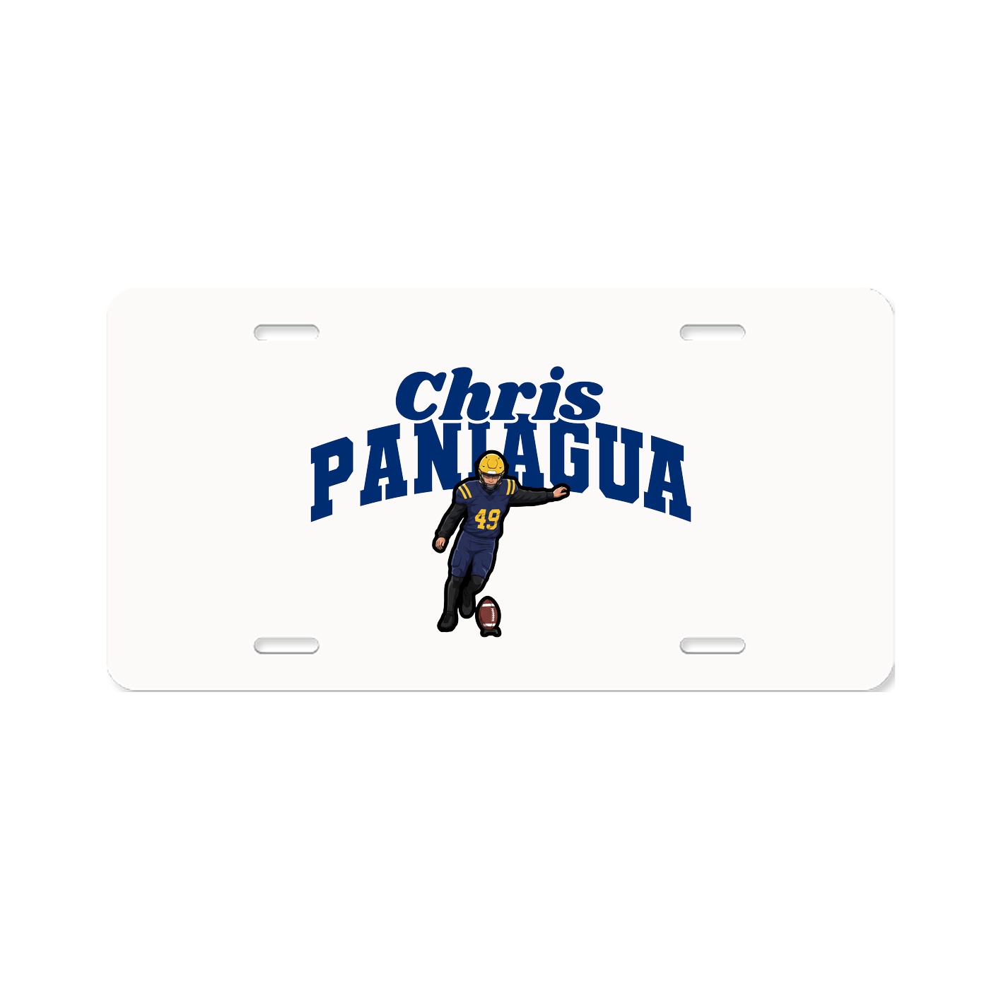 License Plate — Signature Arch in Classic