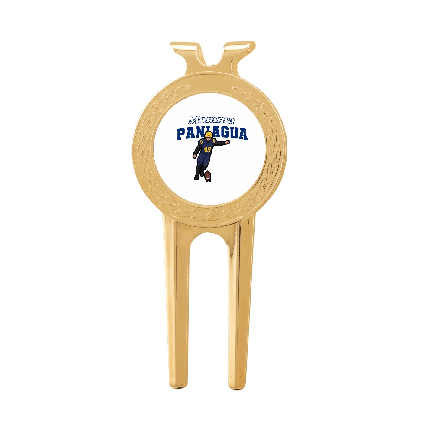 Divot Tool with Ball Marker — Mothers Day Block in Classic