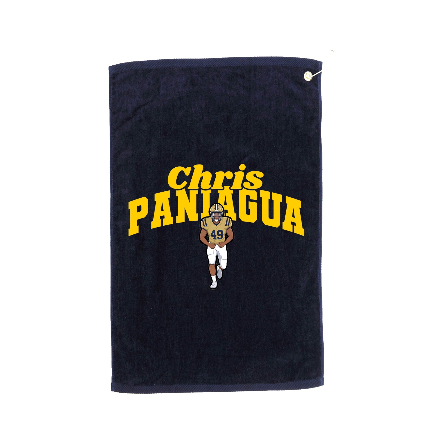 Golf Towel — Signature Arch in Navy