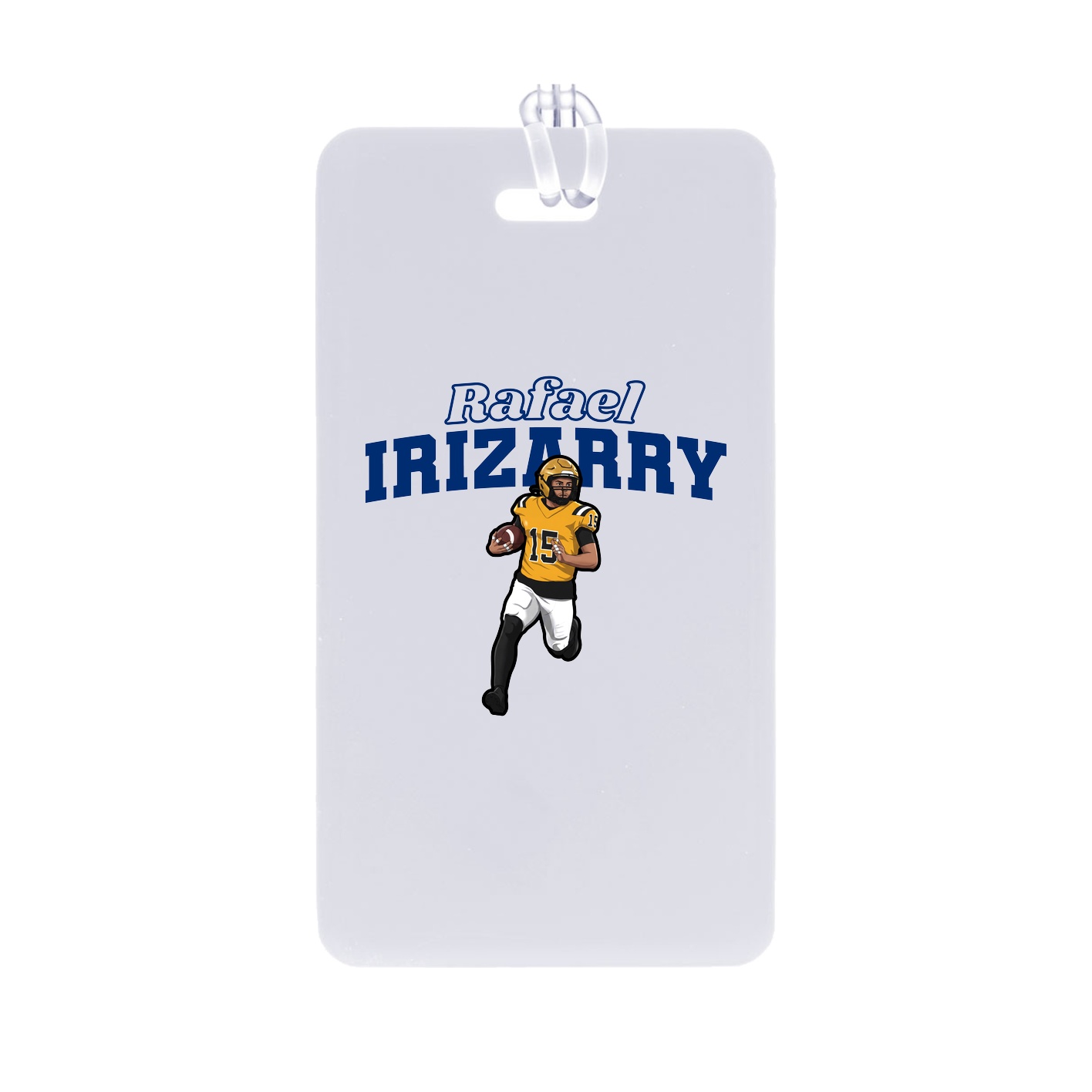 Bag Tag — Name Arch in Classic