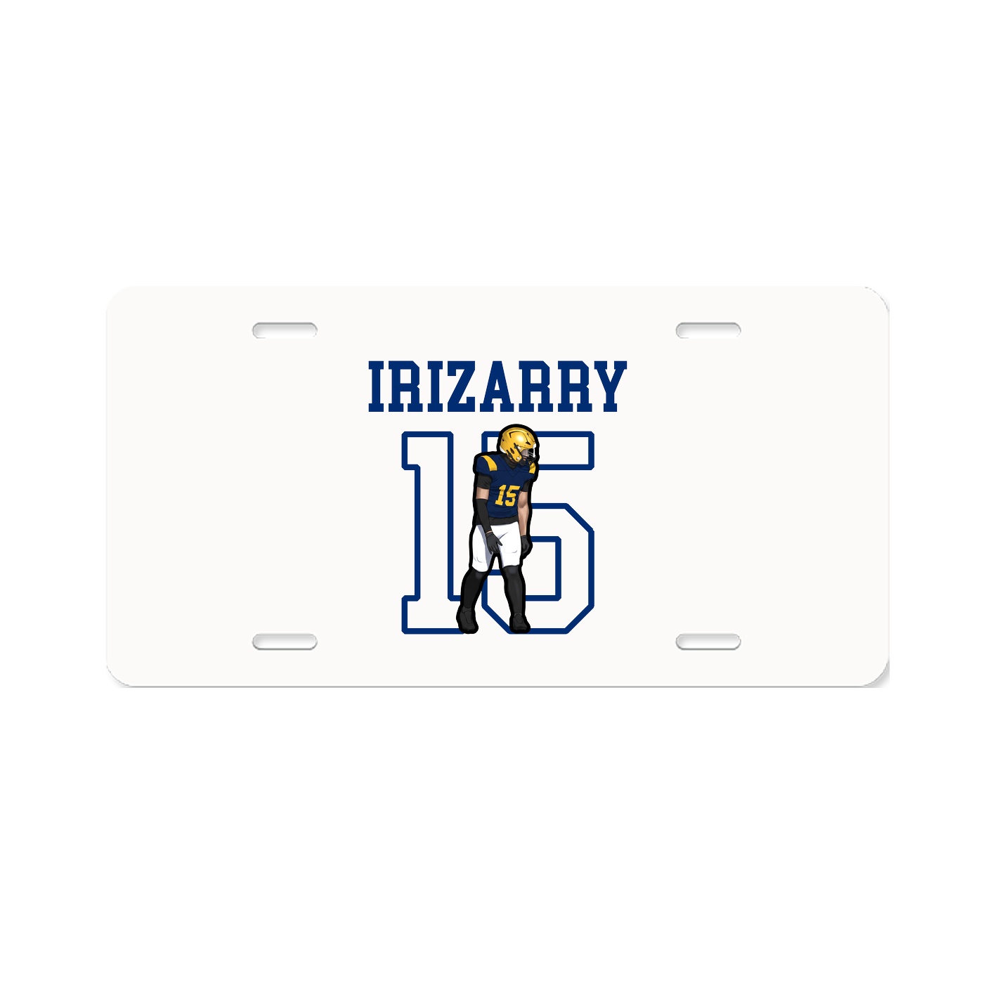 License Plate — Shirsey in Classic