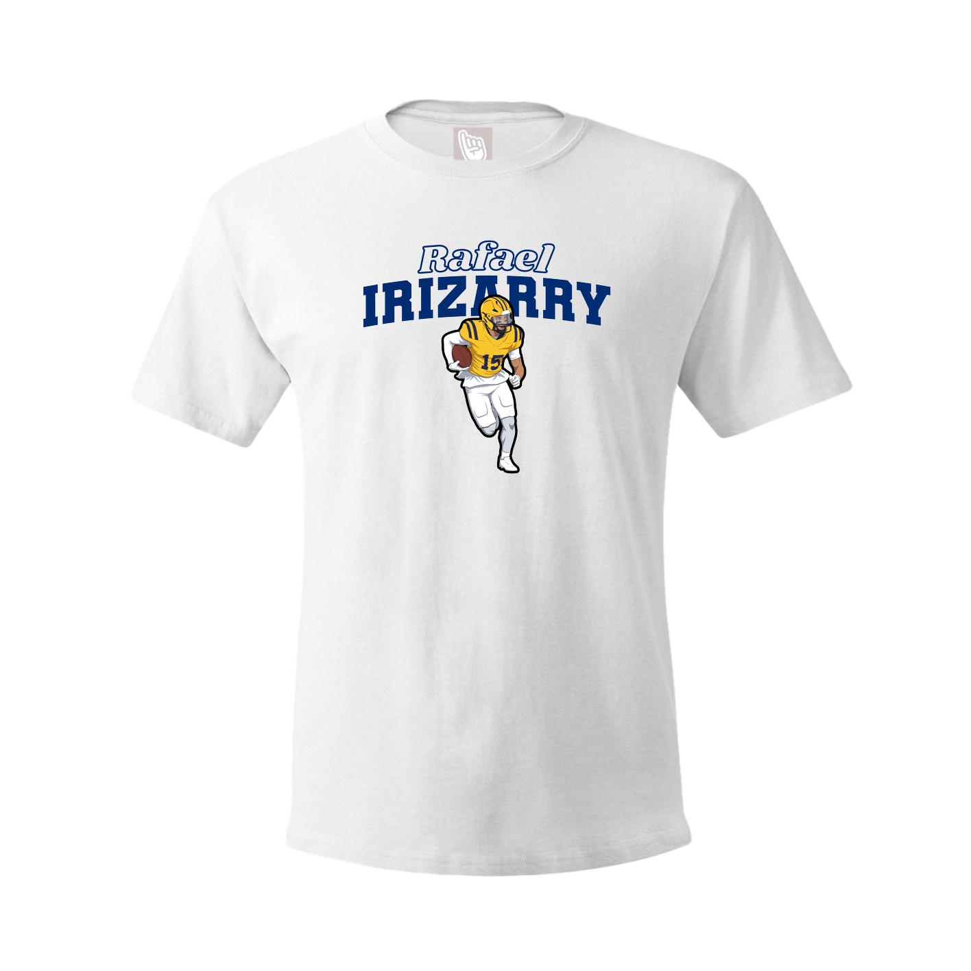 Tee — Name Arch in White