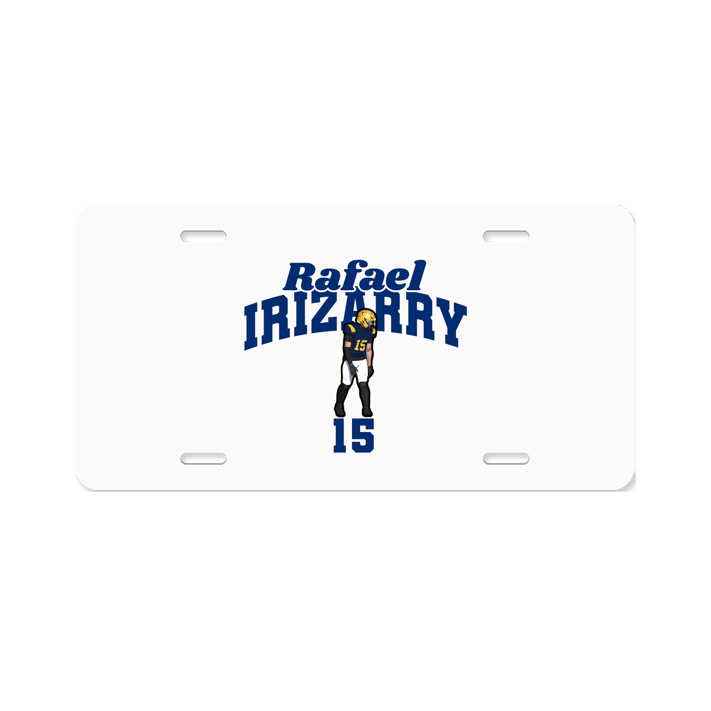 License Plate — Signature Arch in Classic