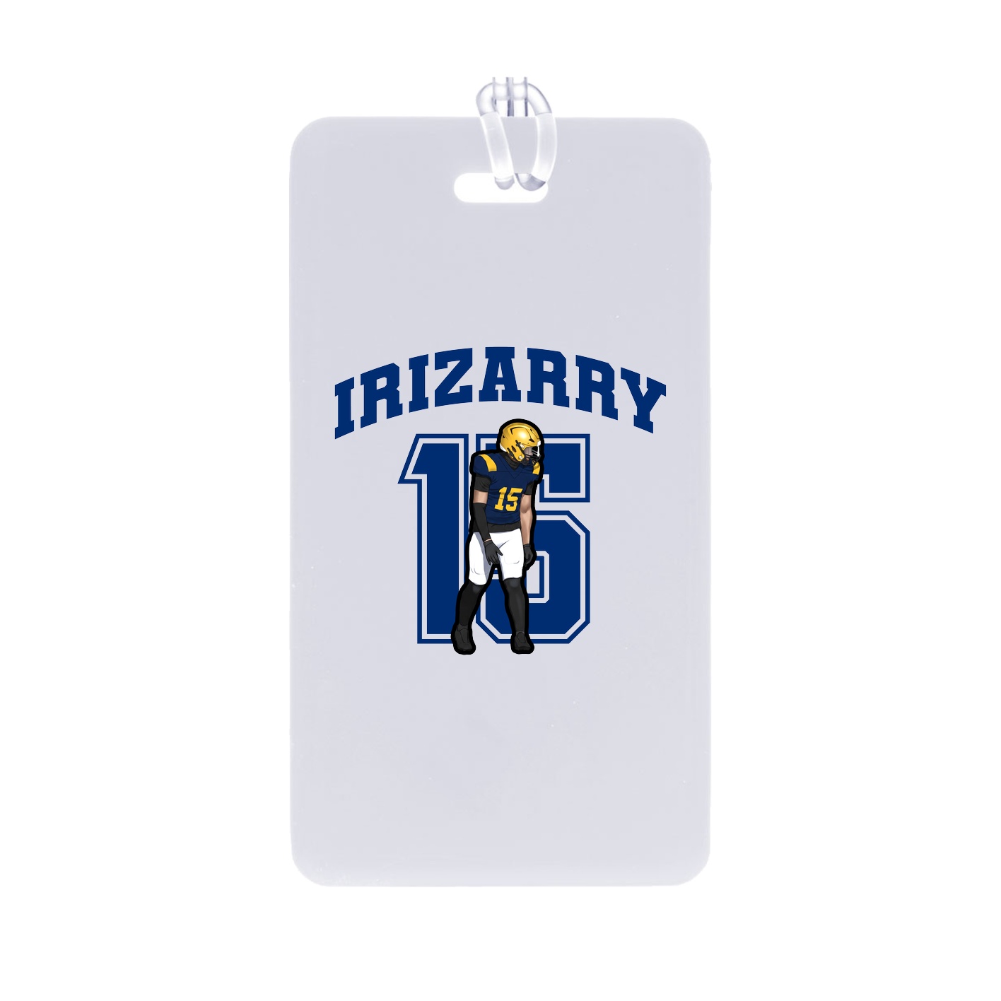 Bag Tag — Number in Classic