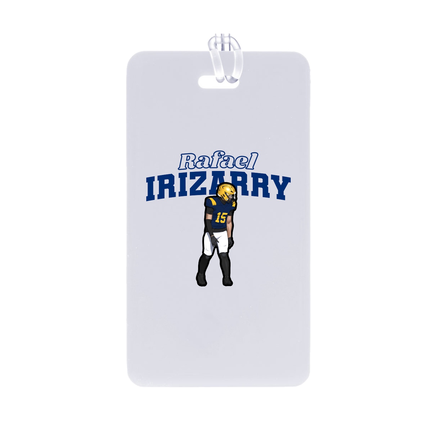 Bag Tag — Name Arch in Classic